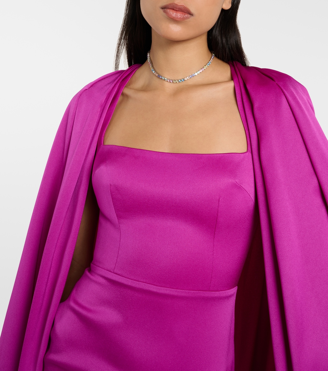 Robe aus Satin | Alex Perry