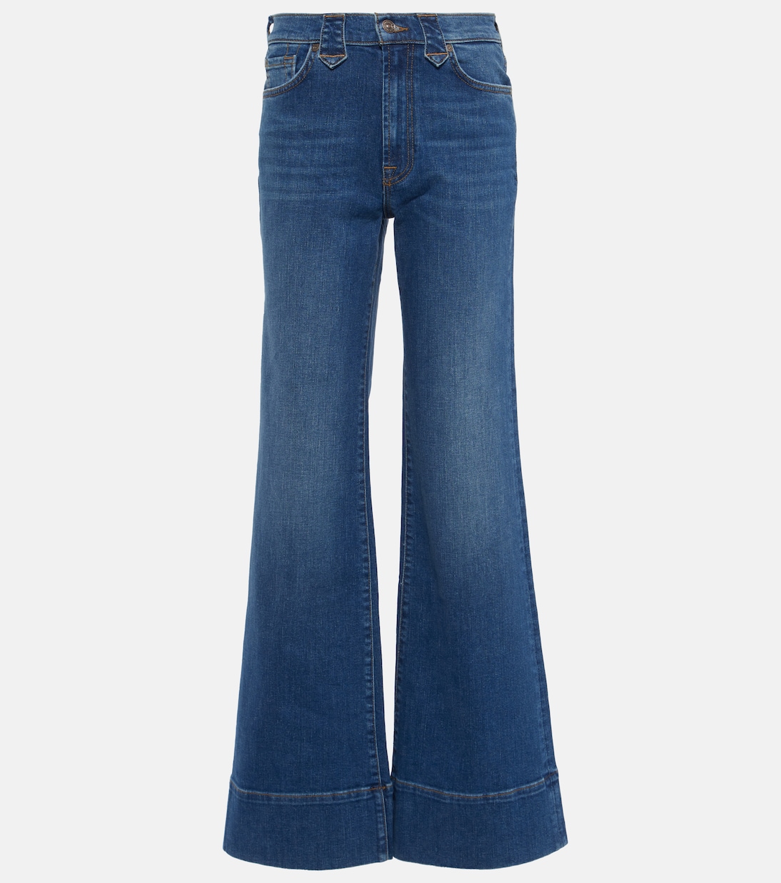 Western Modern Dojo high-rise flared jeans  | 7 For All Mankind
