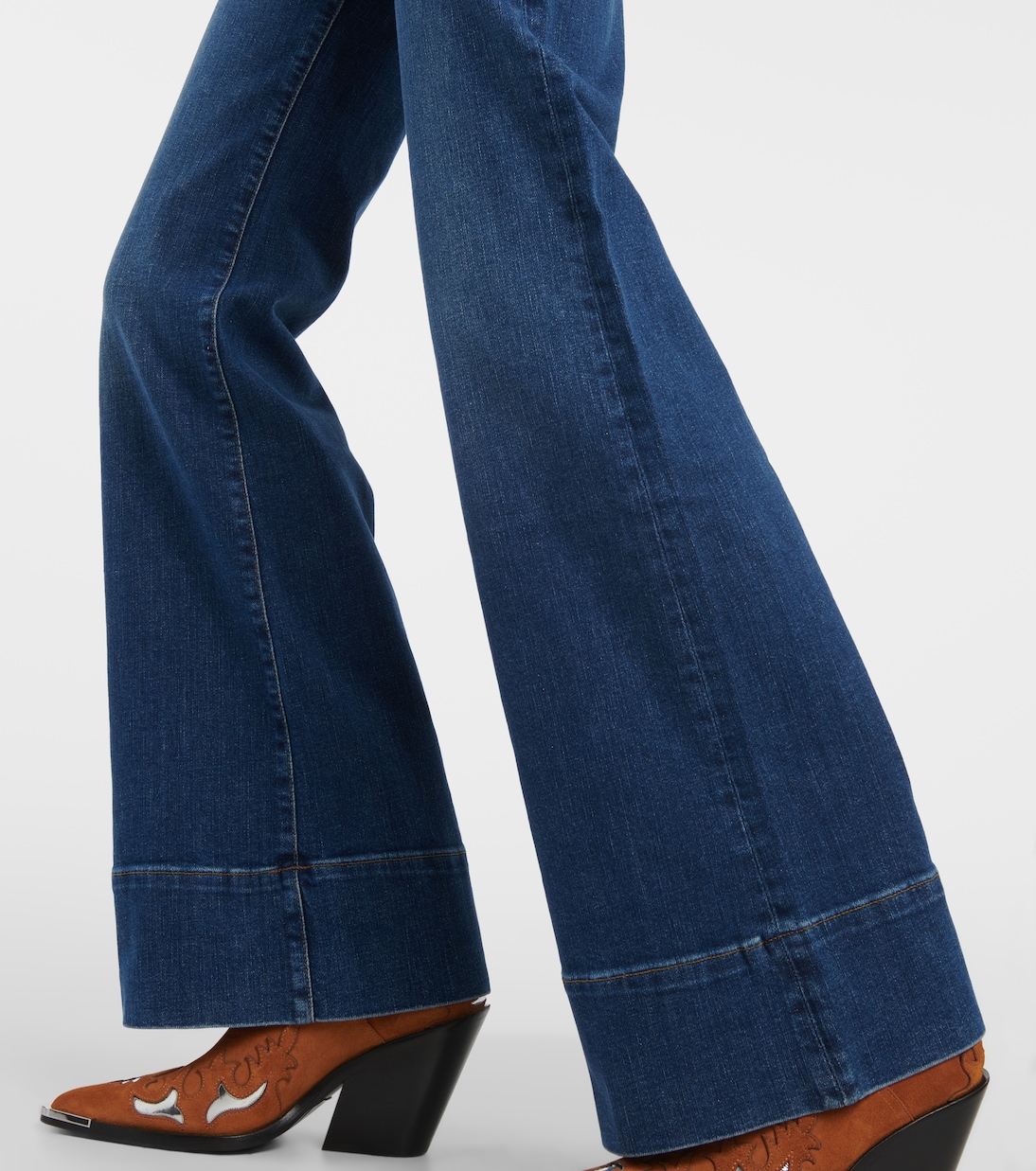 Western Modern Dojo high-rise flared jeans  | 7 For All Mankind
