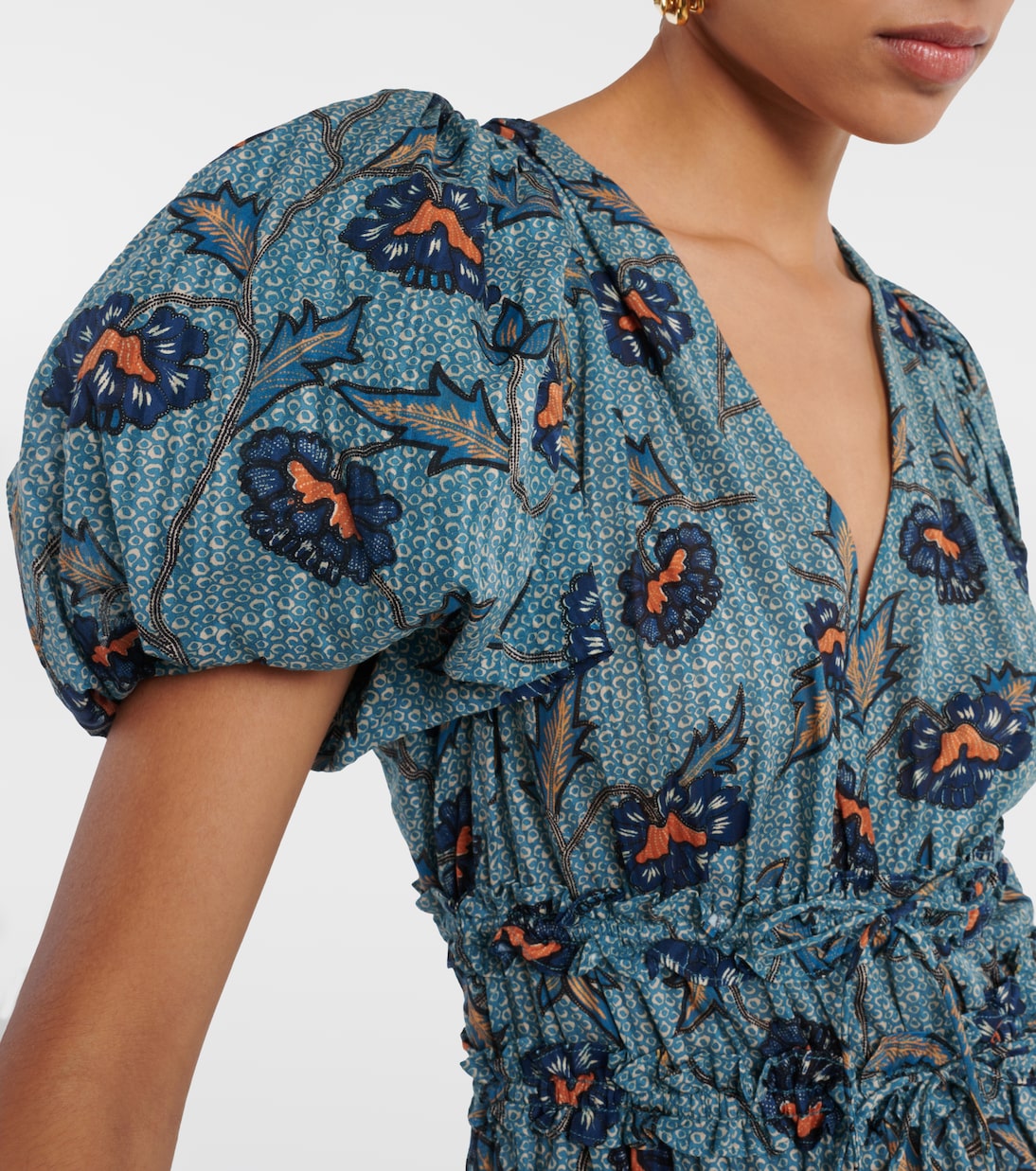 Midikleid Eloisa aus einem Baumwollgemisch | Ulla Johnson