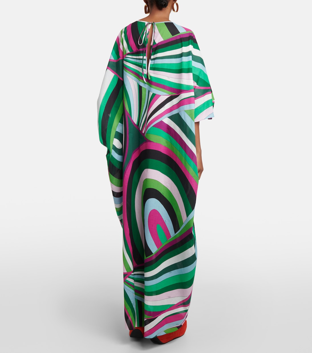 Robe longue Iride en coton | Pucci