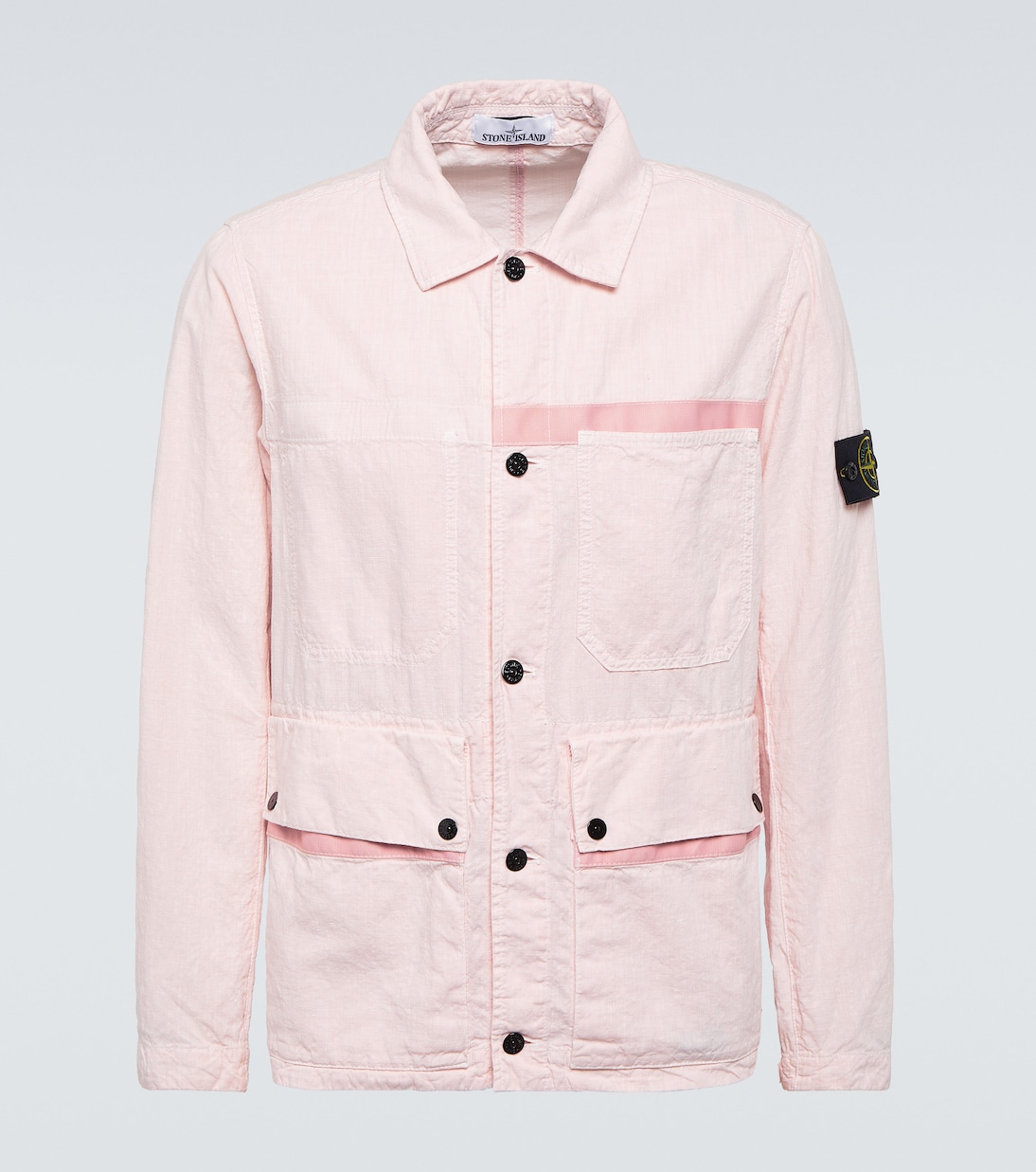 Chaqueta de mezcla de lino | Stone Island