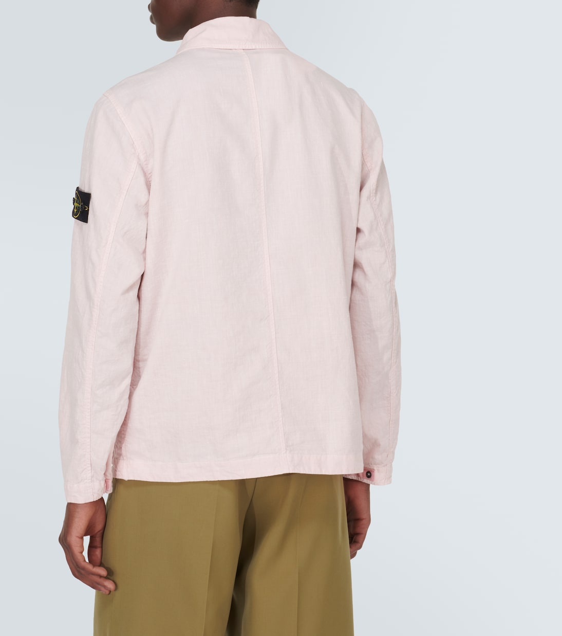 Chaqueta de mezcla de lino | Stone Island