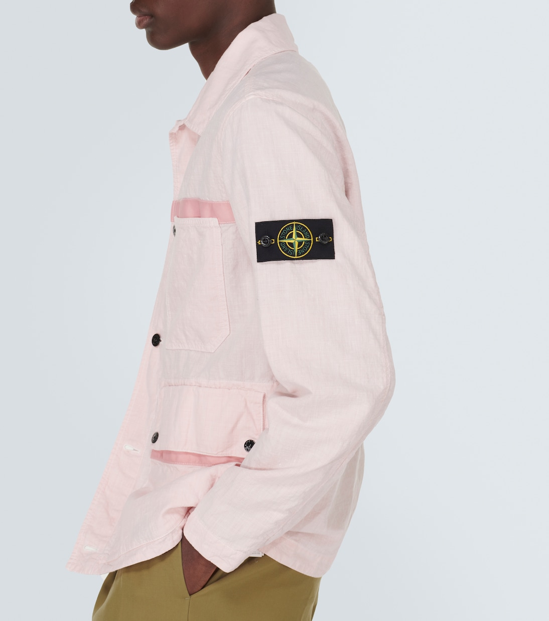 Chaqueta de mezcla de lino | Stone Island