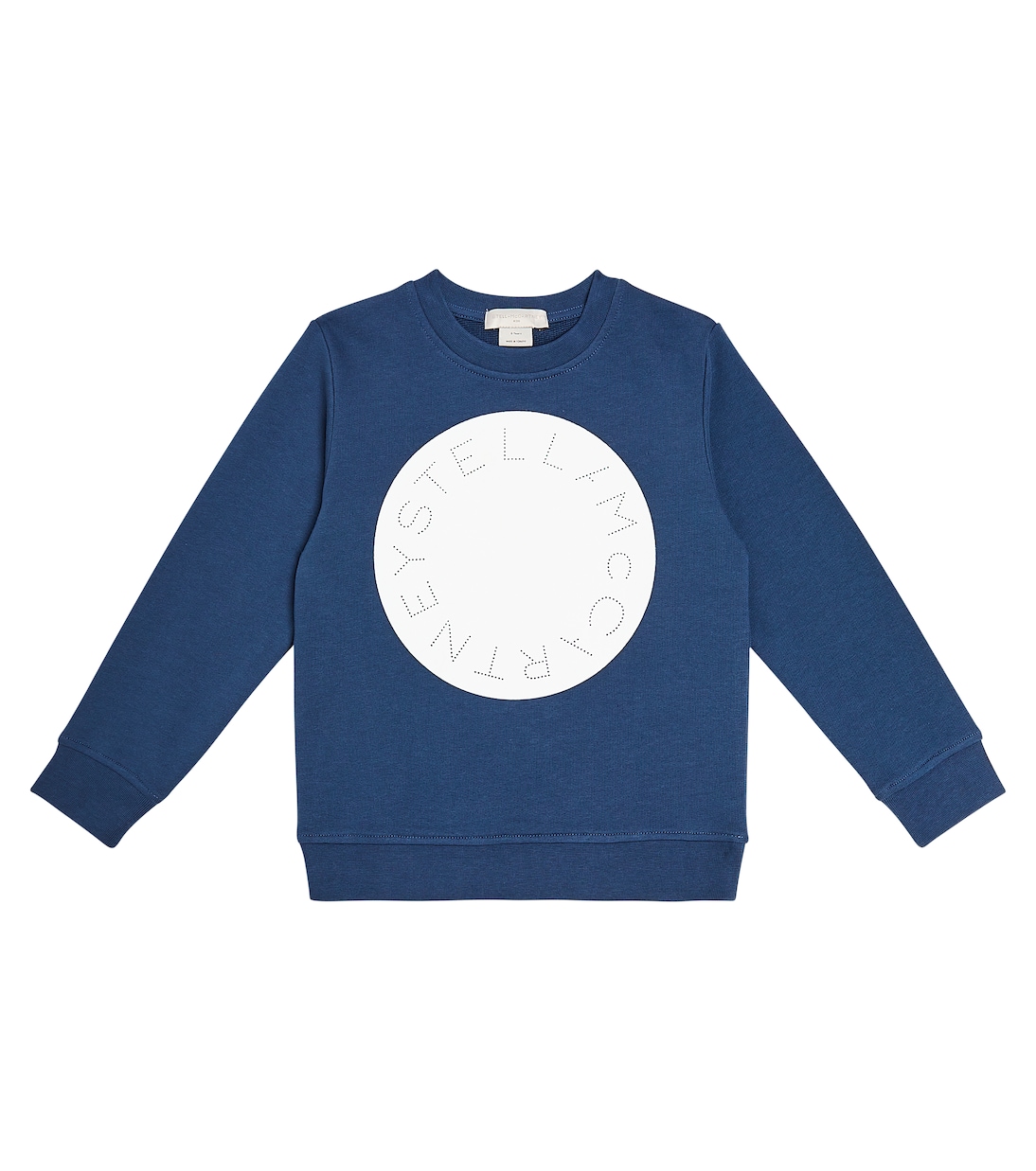 Felpa in pile di cotone con logo | Stella McCartney Kids