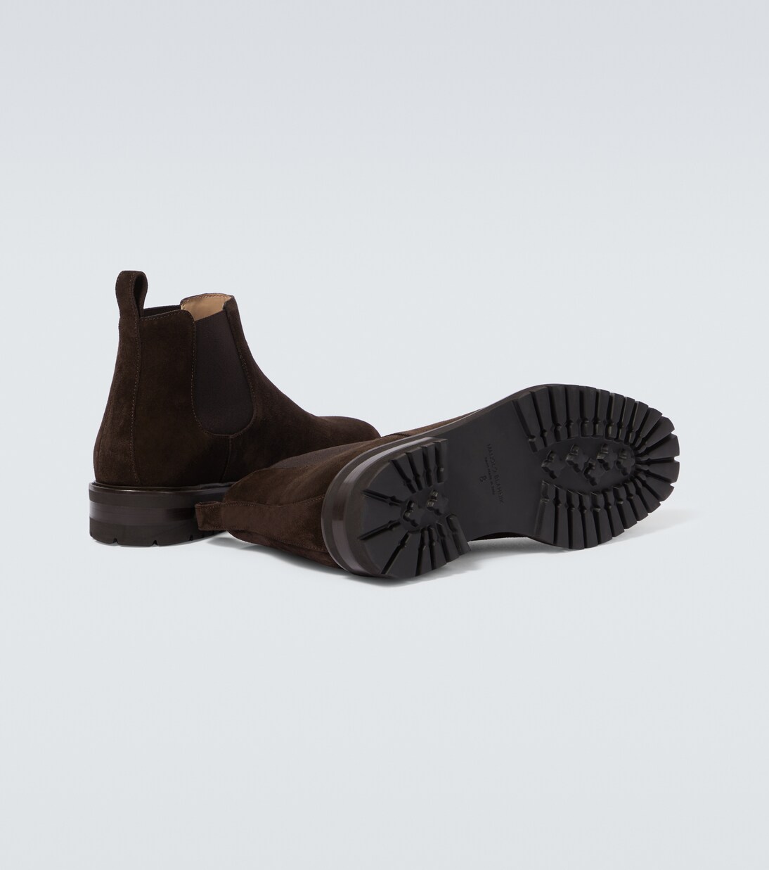 Botas chelsea Brompton de ante | Manolo Blahnik