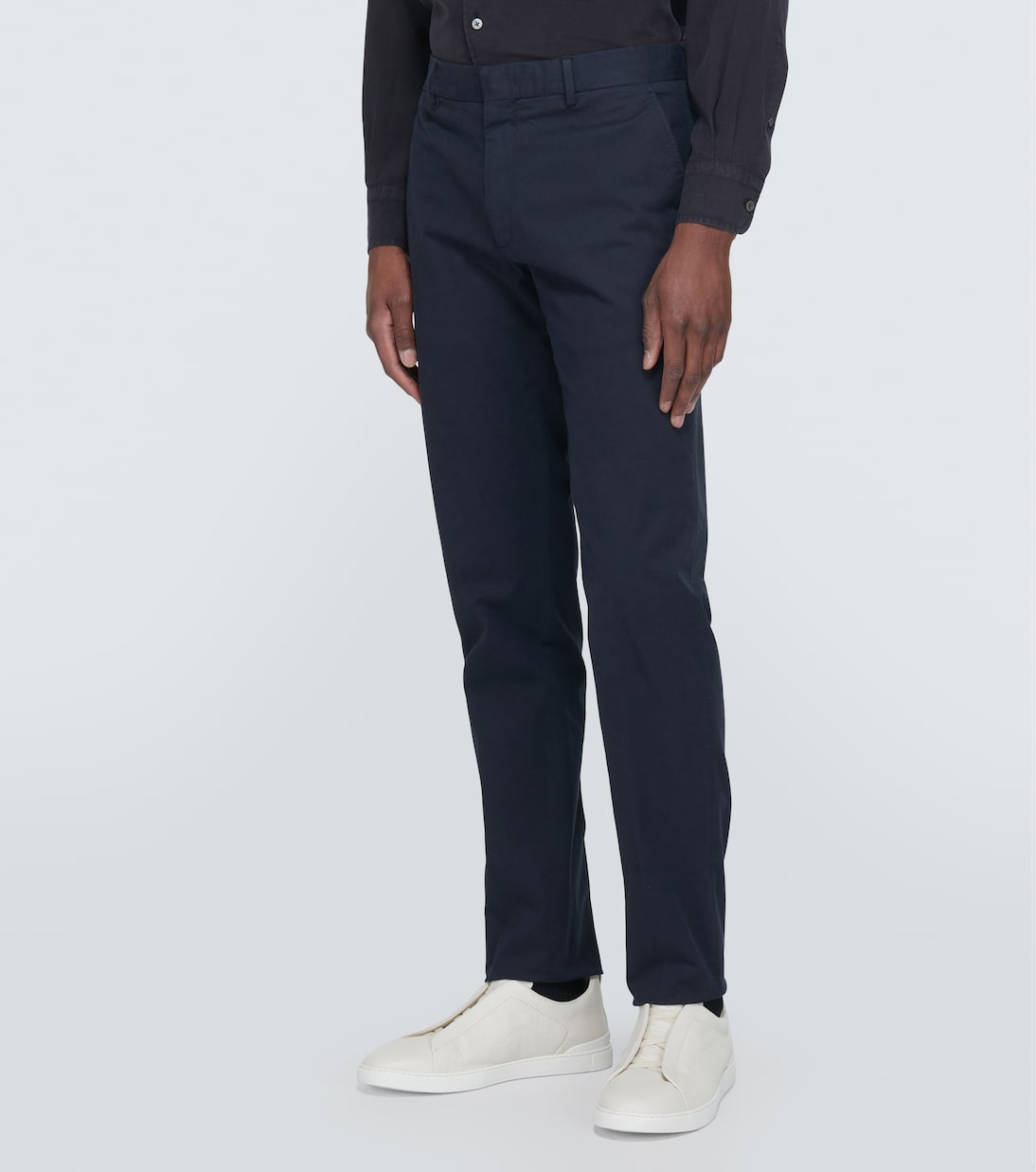 Pantalones chinos en mezcla de algodón | Zegna