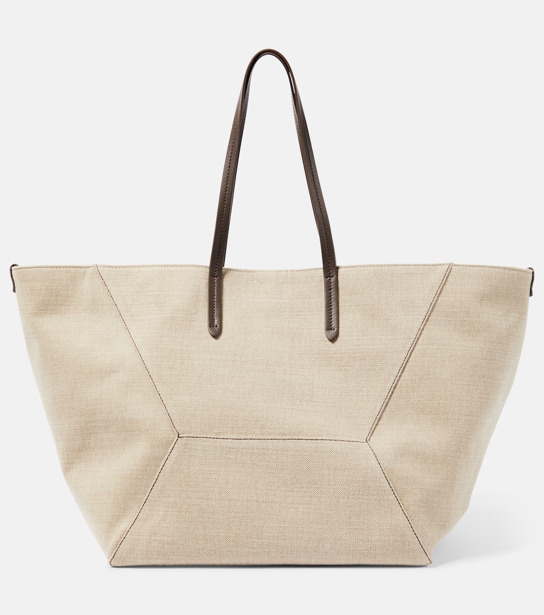 Cabas Large en toile | Brunello Cucinelli