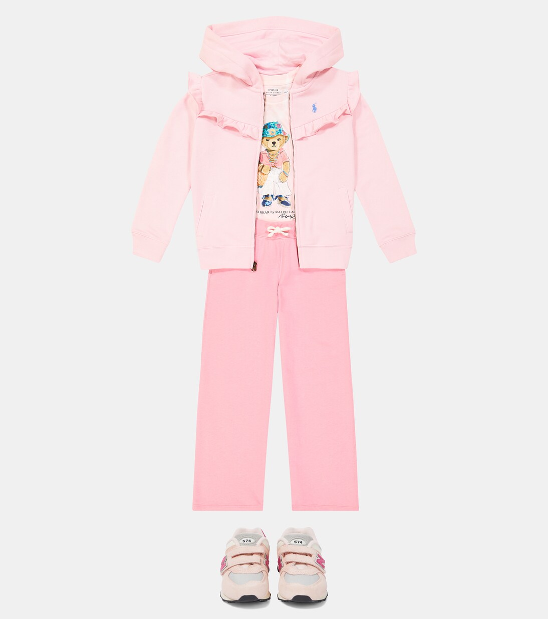 Sudadera con capucha de algodón con logo | Polo Ralph Lauren Kids