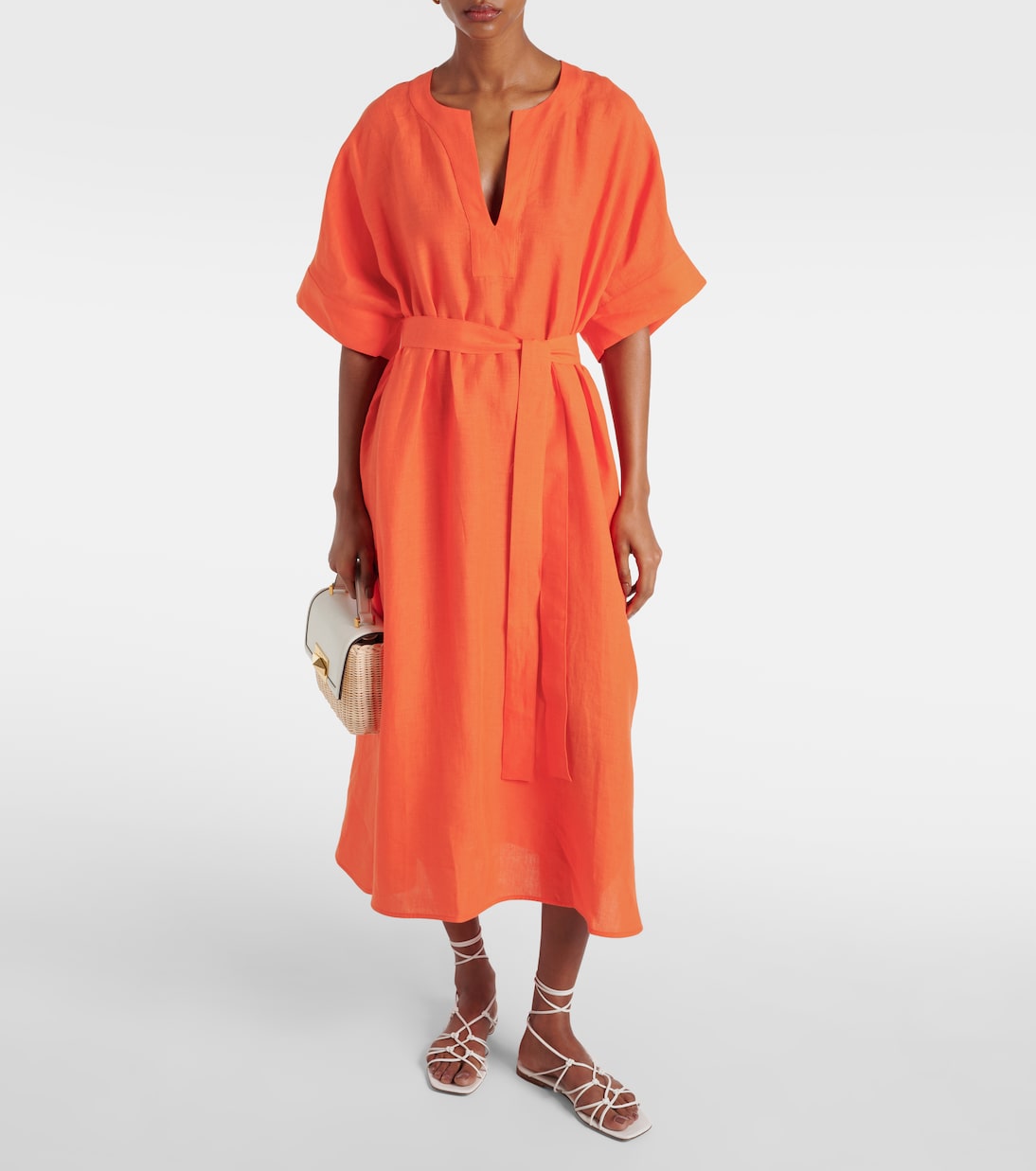 Caftano Bibi in lino | Eres