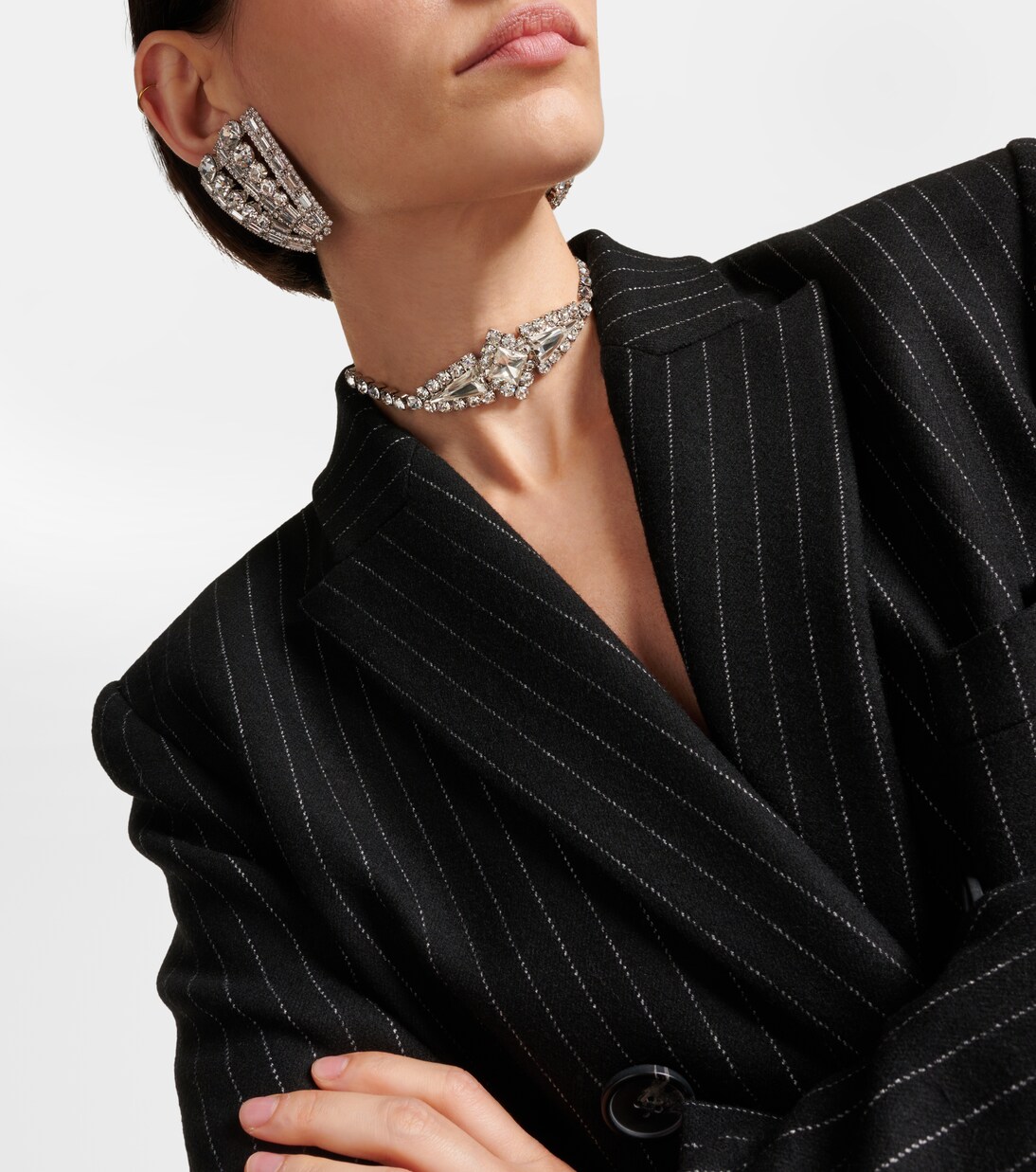 Choker con cristalli | Alessandra Rich