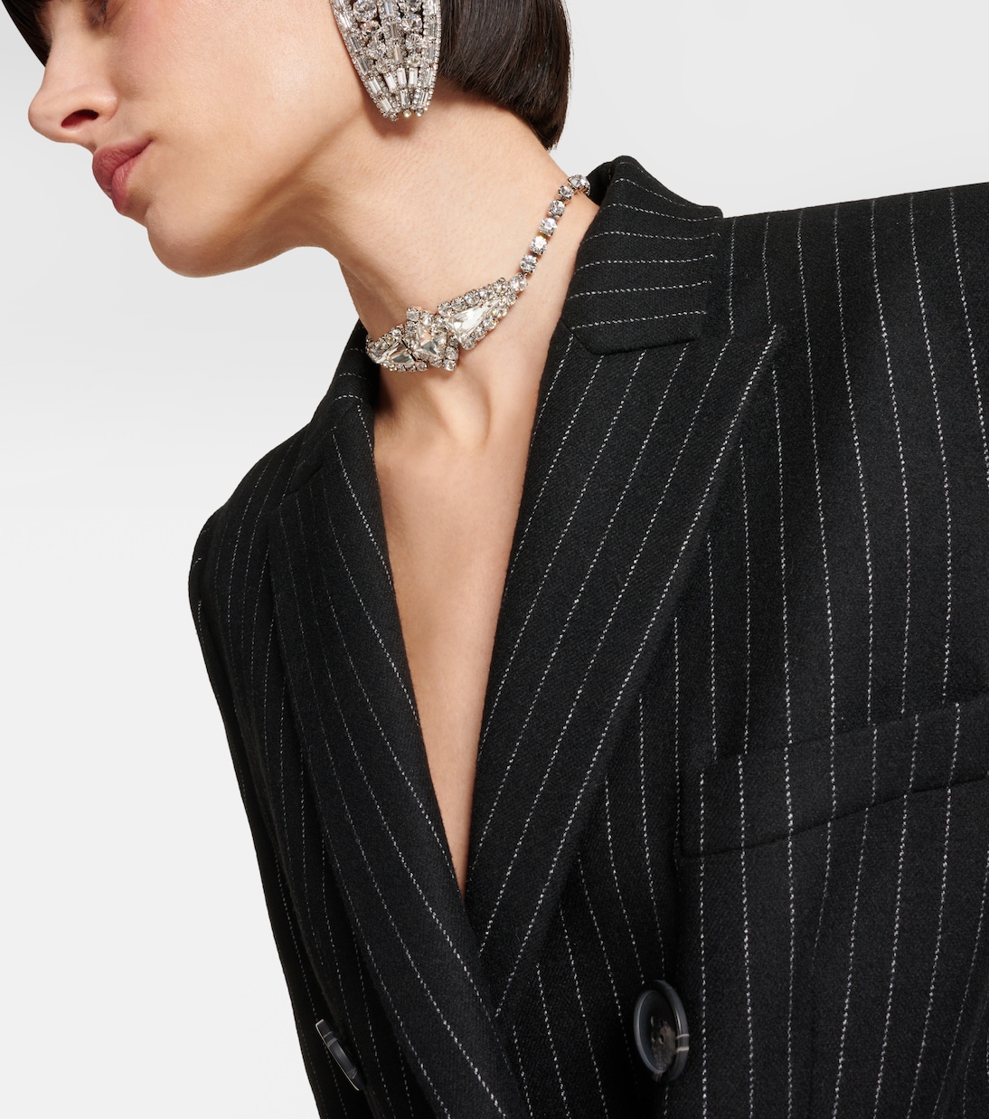 Choker con cristalli | Alessandra Rich