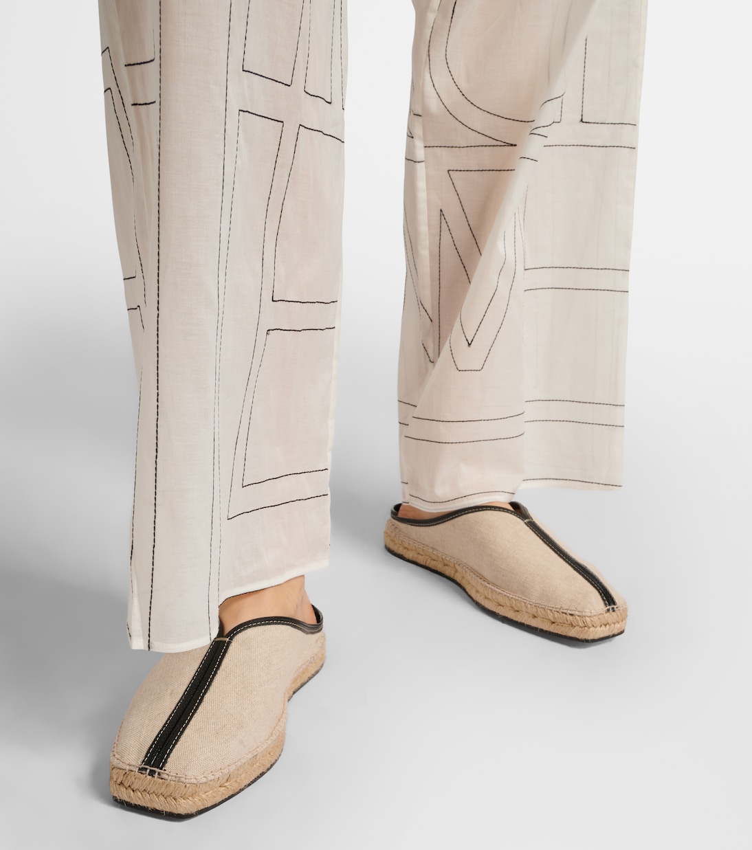 Mules The Espadrille con pelle | Toteme