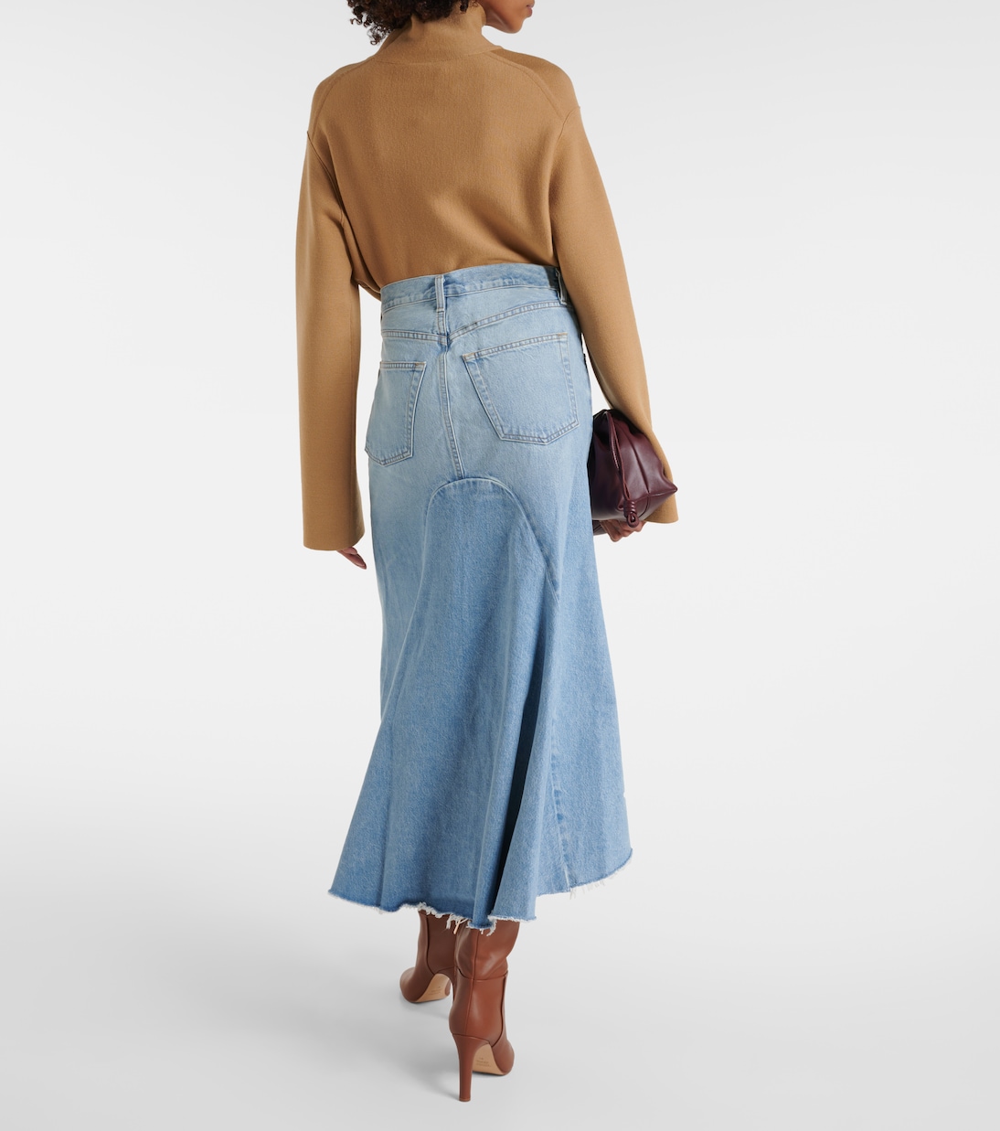 Falda midi Mina Reworked de denim | Citizens of Humanity