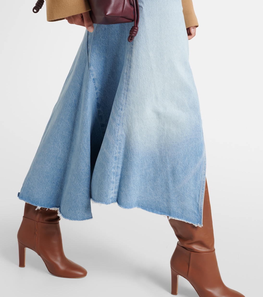 Falda midi Mina Reworked de denim | Citizens of Humanity