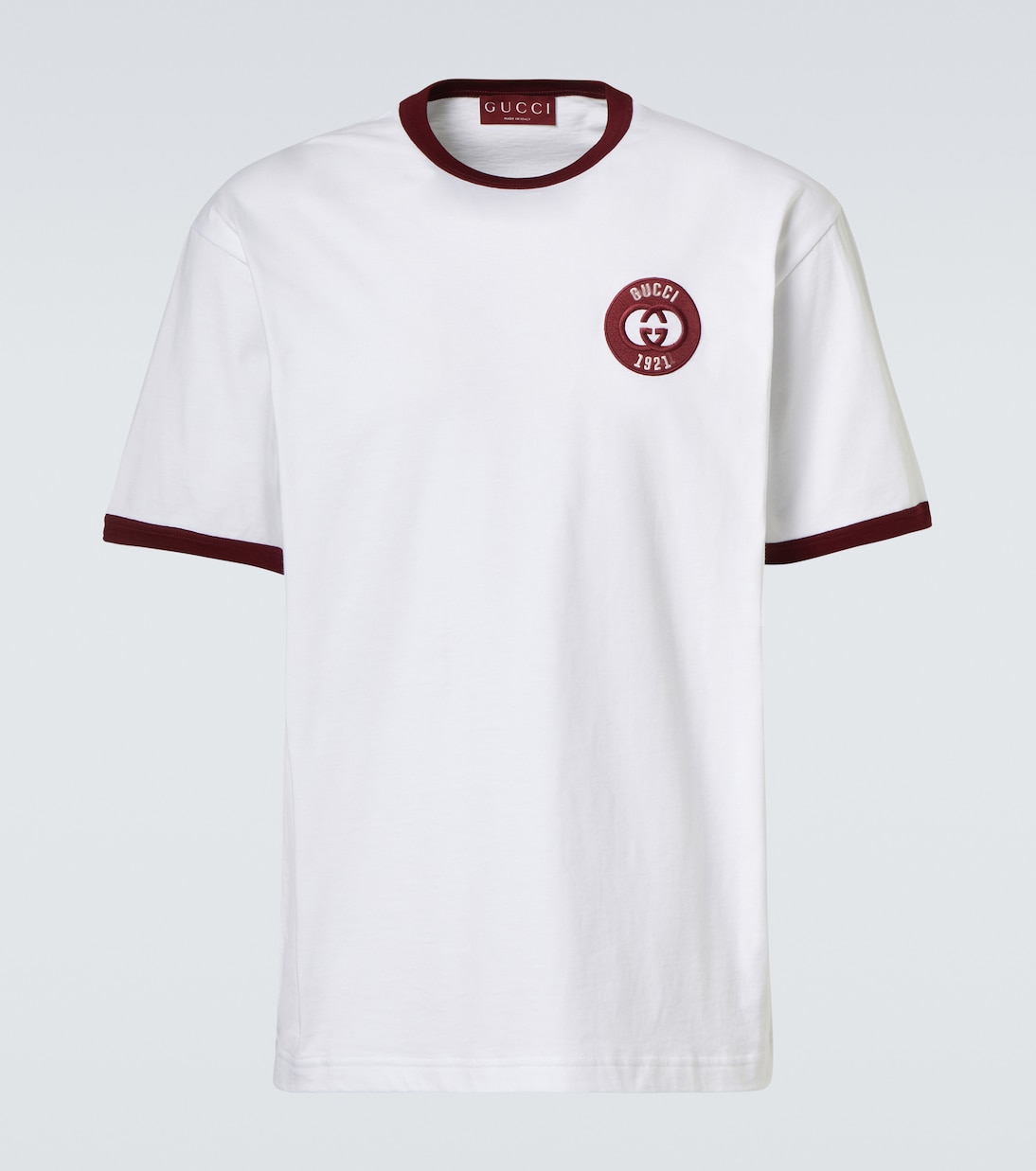 Camiseta de algodón con bordado | Gucci