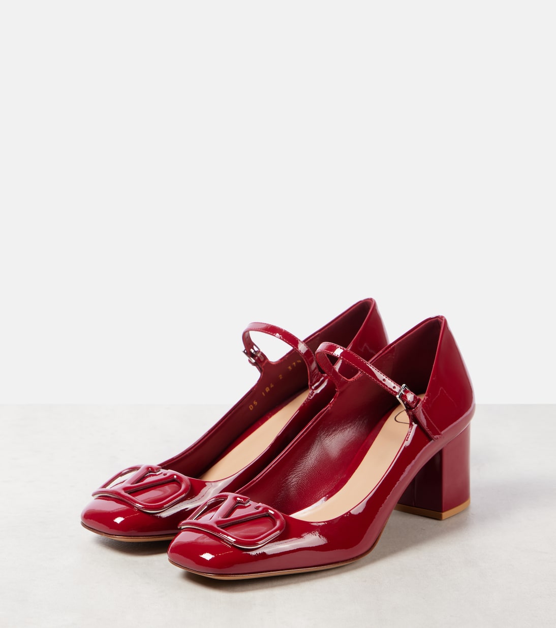 Salones Mary Jane VLogo Signature de piel | Valentino Garavani