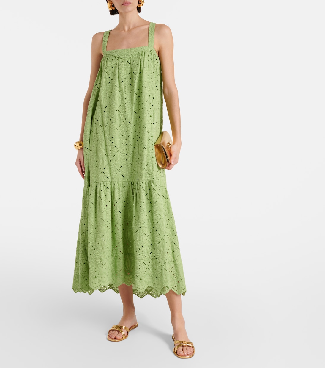 Abito lungo in misto cotone | Dorothee Schumacher