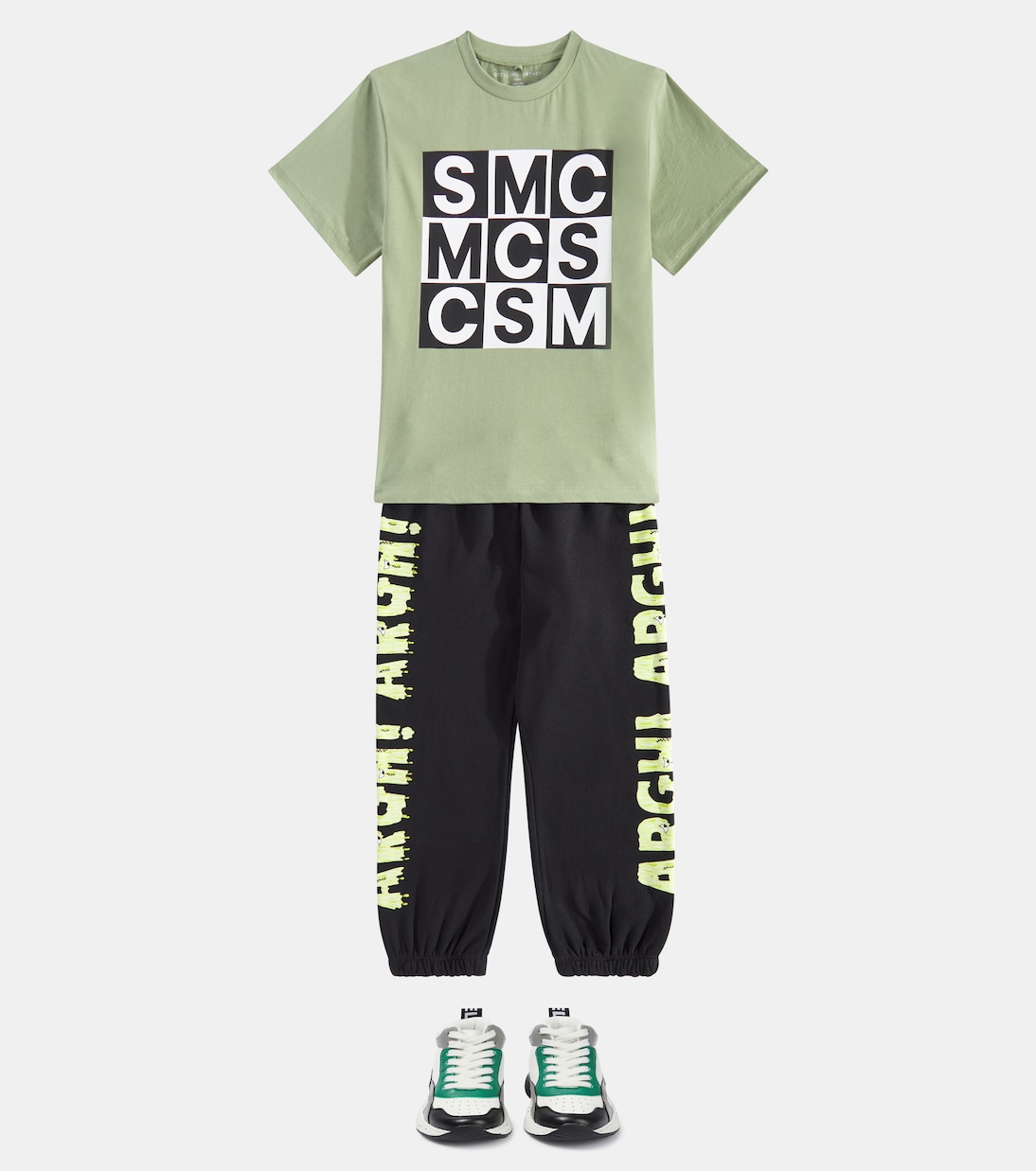 Camiseta de jersey de algodón estampada | Stella McCartney Kids