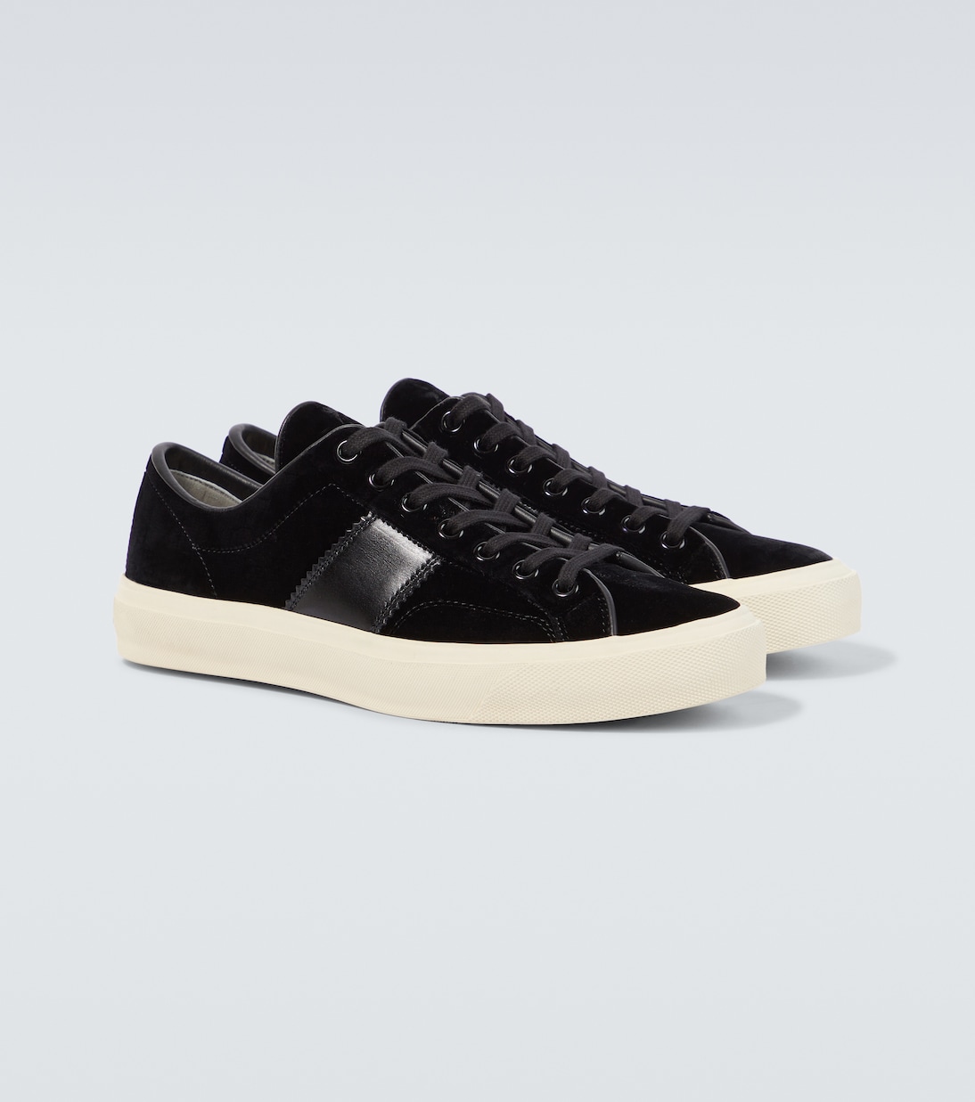 Baskets Cambridge en velours | Tom Ford