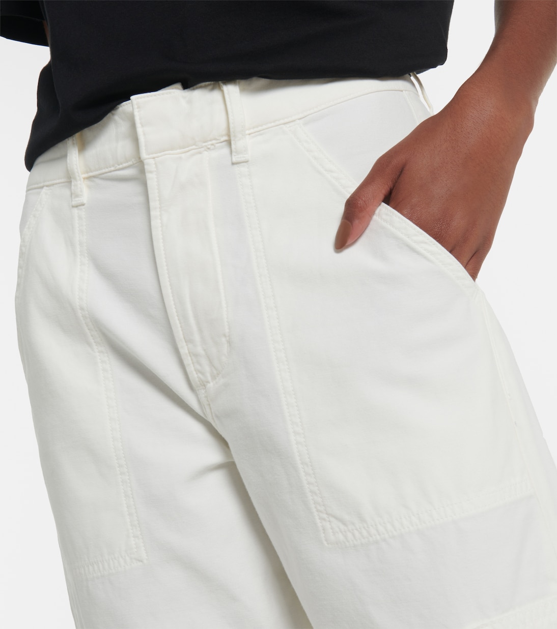 Weite Cargohose Marcelle aus Baumwolle | Citizens of Humanity