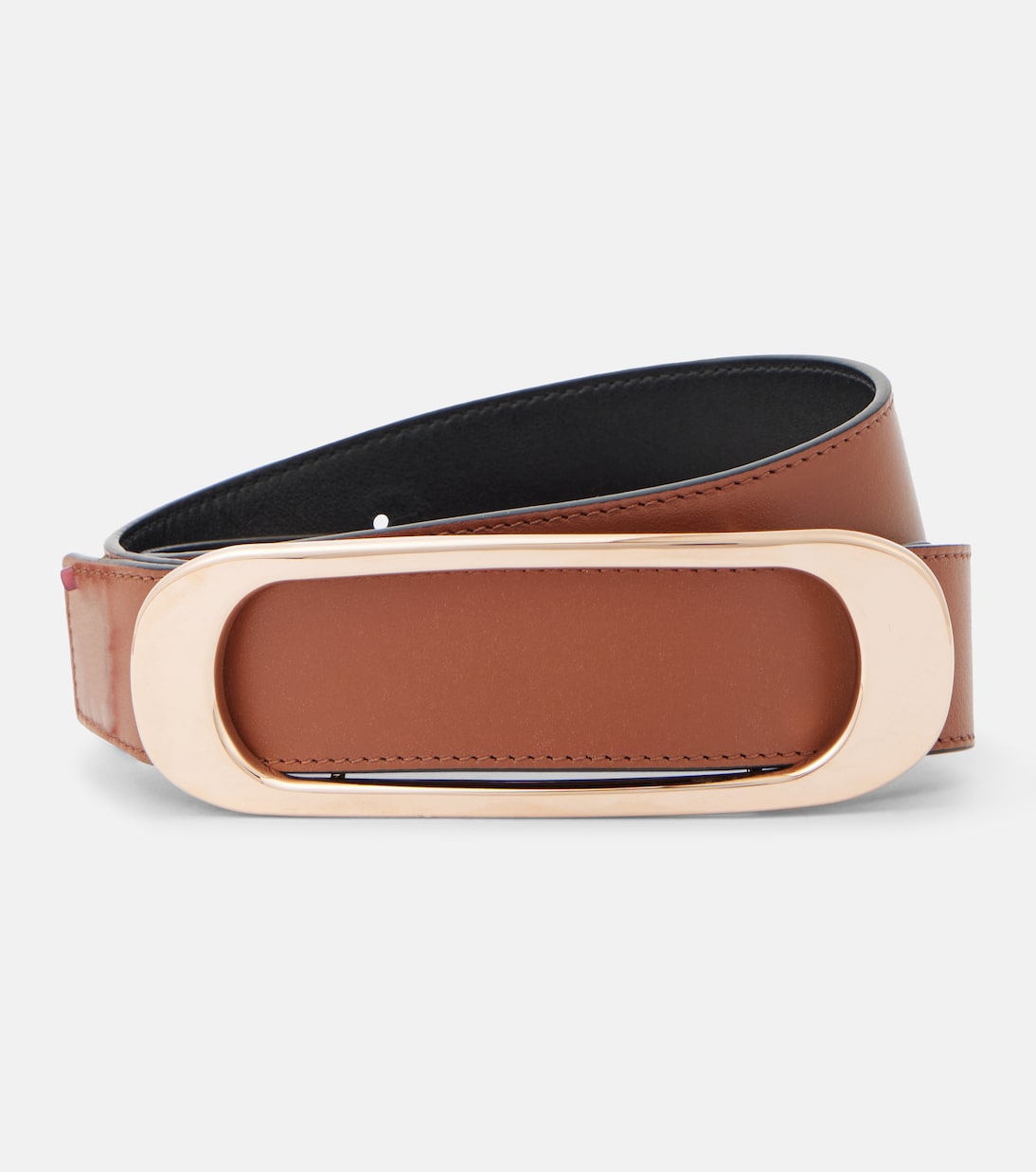 Cintura reversibile Timon Medium in pelle | Gabriela Hearst
