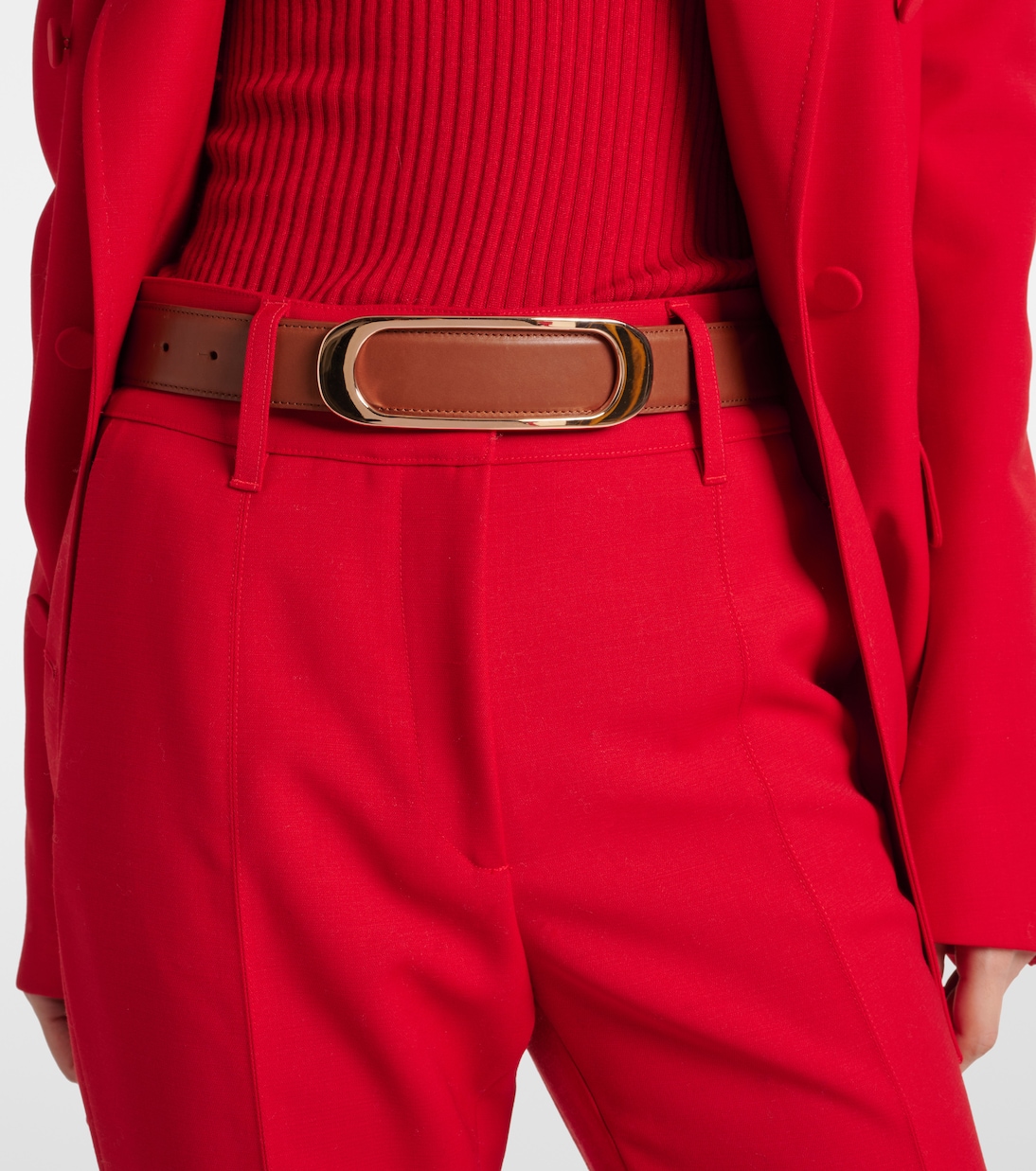 Cintura reversibile Timon Medium in pelle | Gabriela Hearst