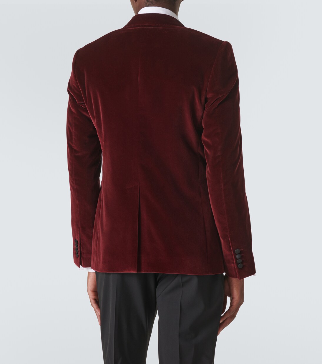 Veste de smoking en velours de coton mélangé | Dolce&Gabbana