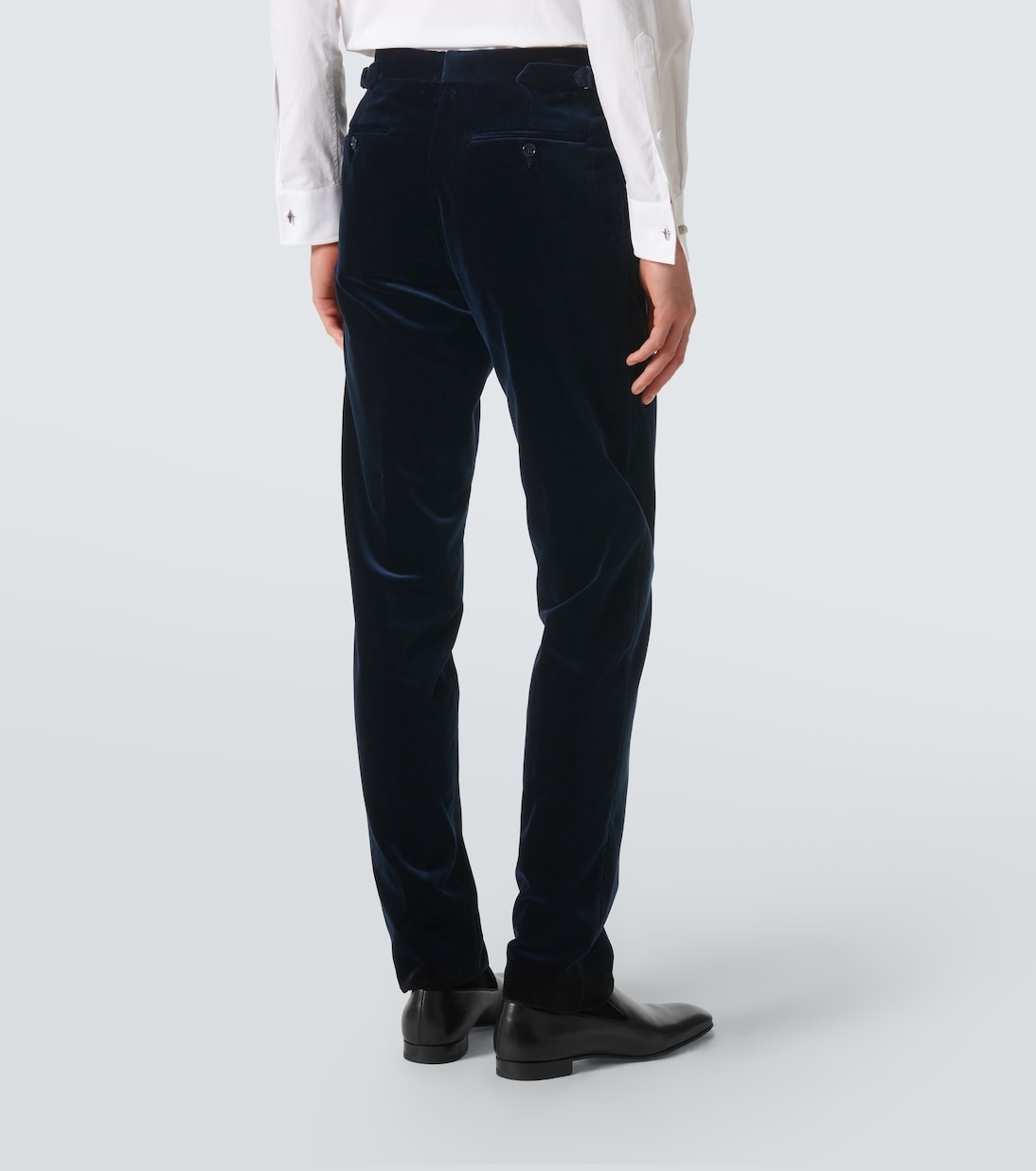 Pantalones rectos de algodón | Ralph Lauren Purple Label