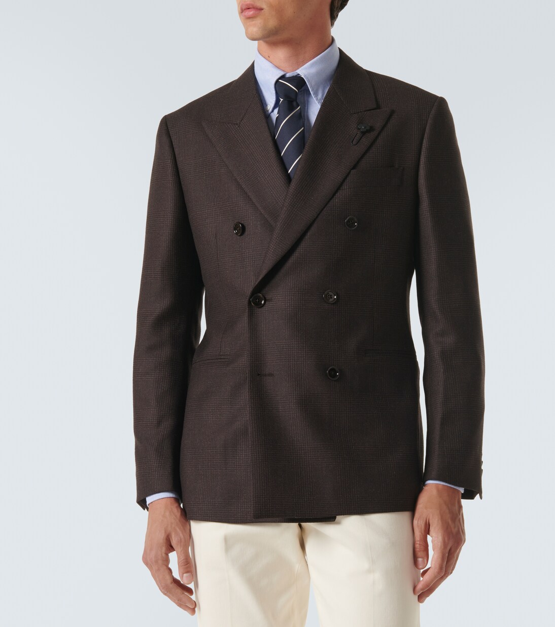 Blazer doppiopetto in lana vergine | Lardini
