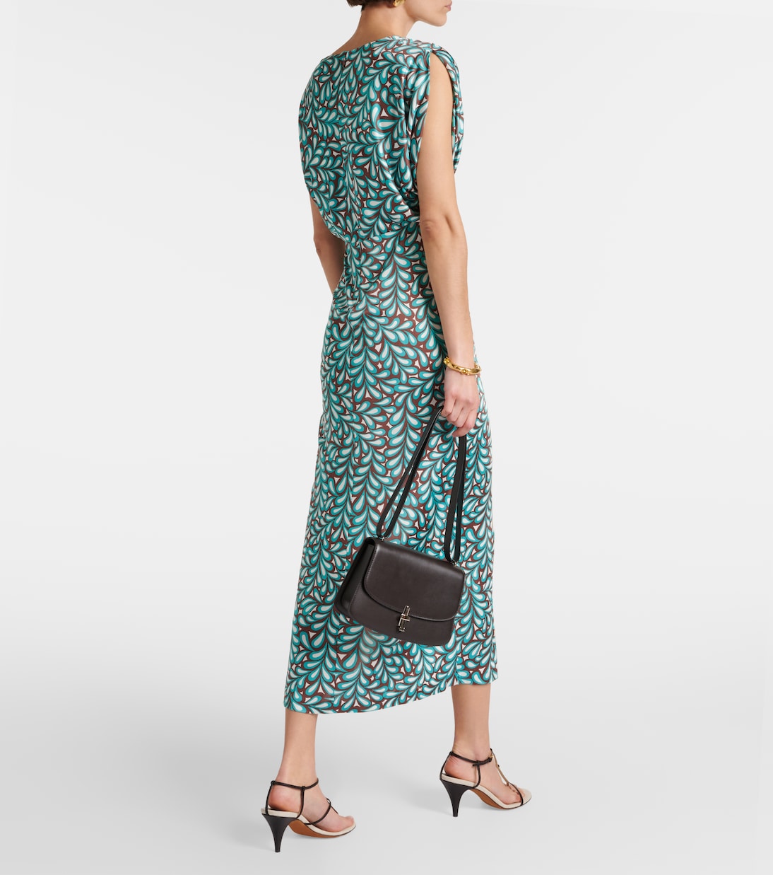 Williams printed jersey midi dress | Diane von Furstenberg