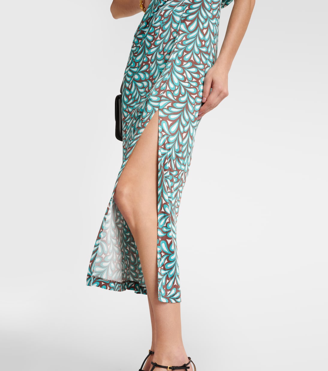 Williams printed jersey midi dress | Diane von Furstenberg