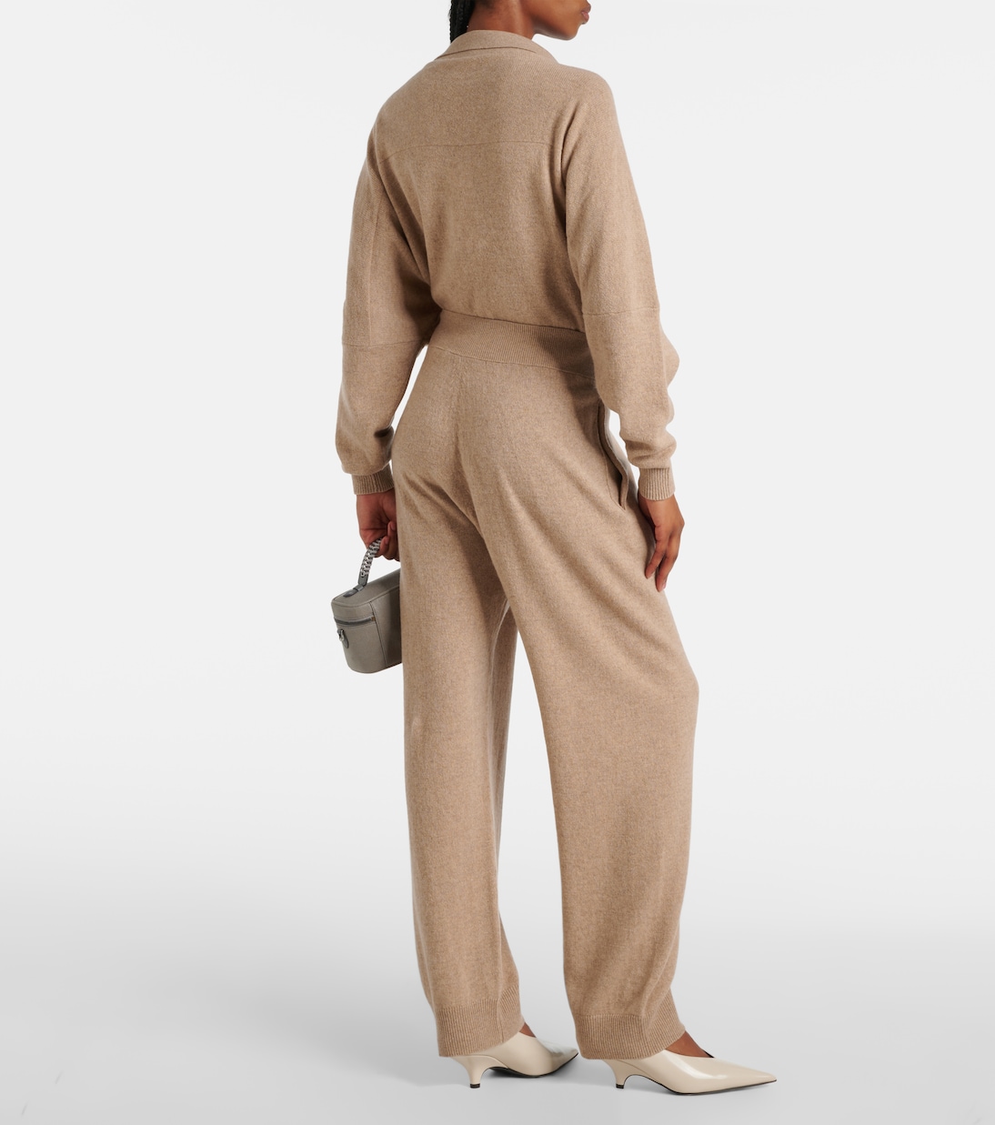 Pantaloni sportivi in cashmere e lana | Stella McCartney