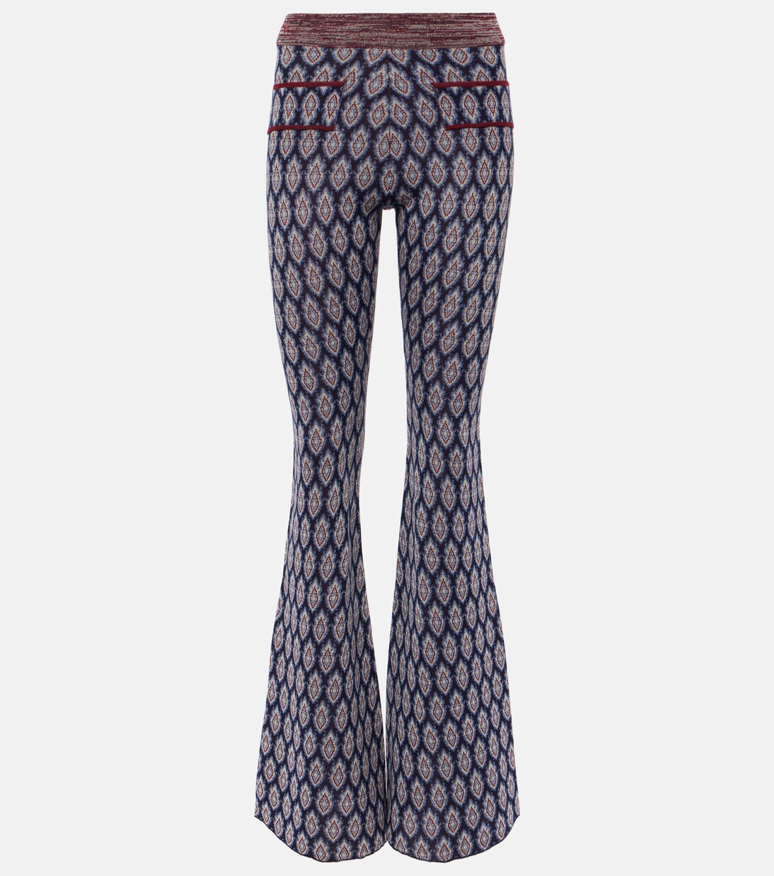 Pantalones flared de tiro alto | Etro
