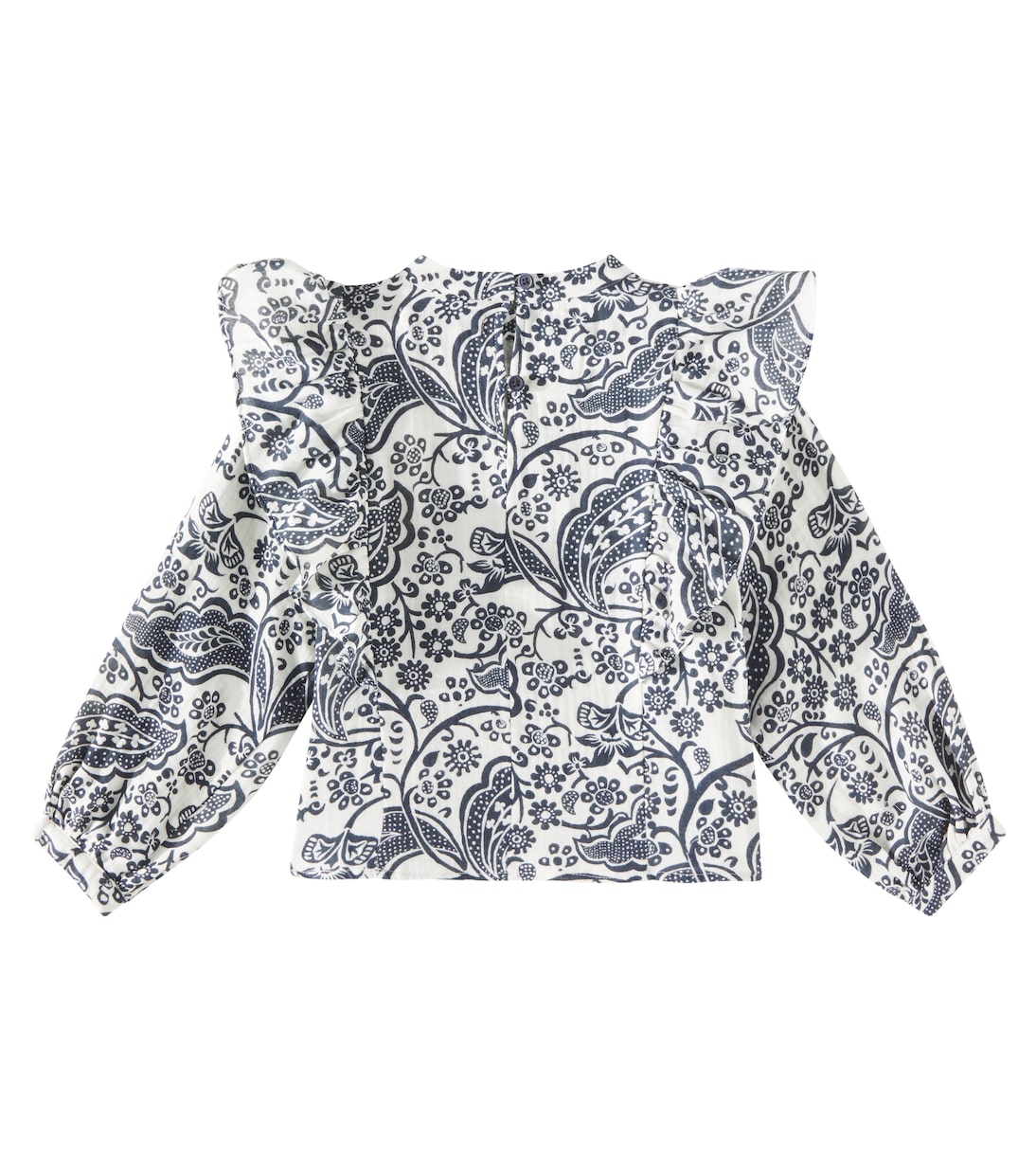 Blouse Jaipur en coton à volants | The New Society
