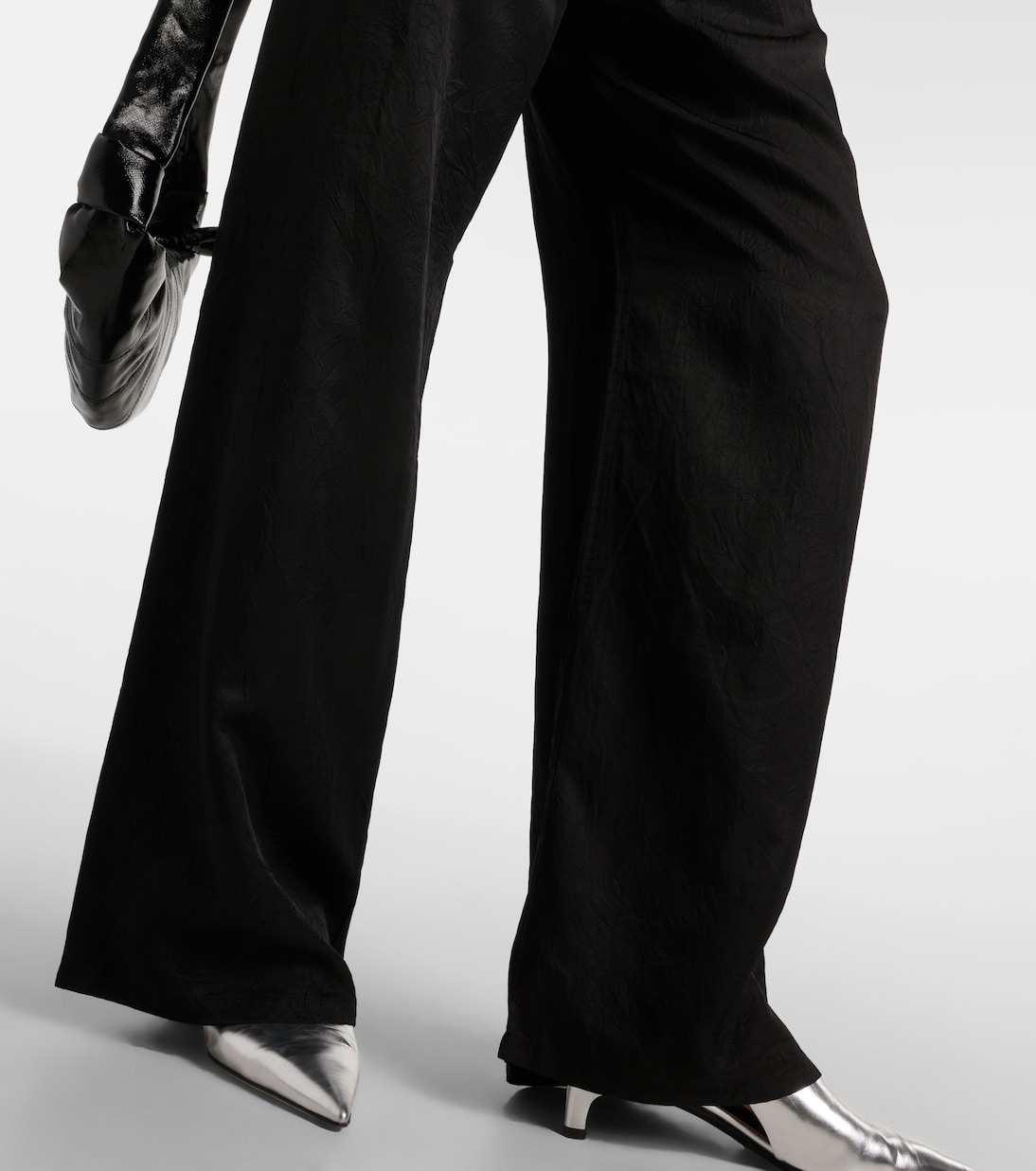 White Label Weite High-Rise-Hose Anders | Proenza Schouler