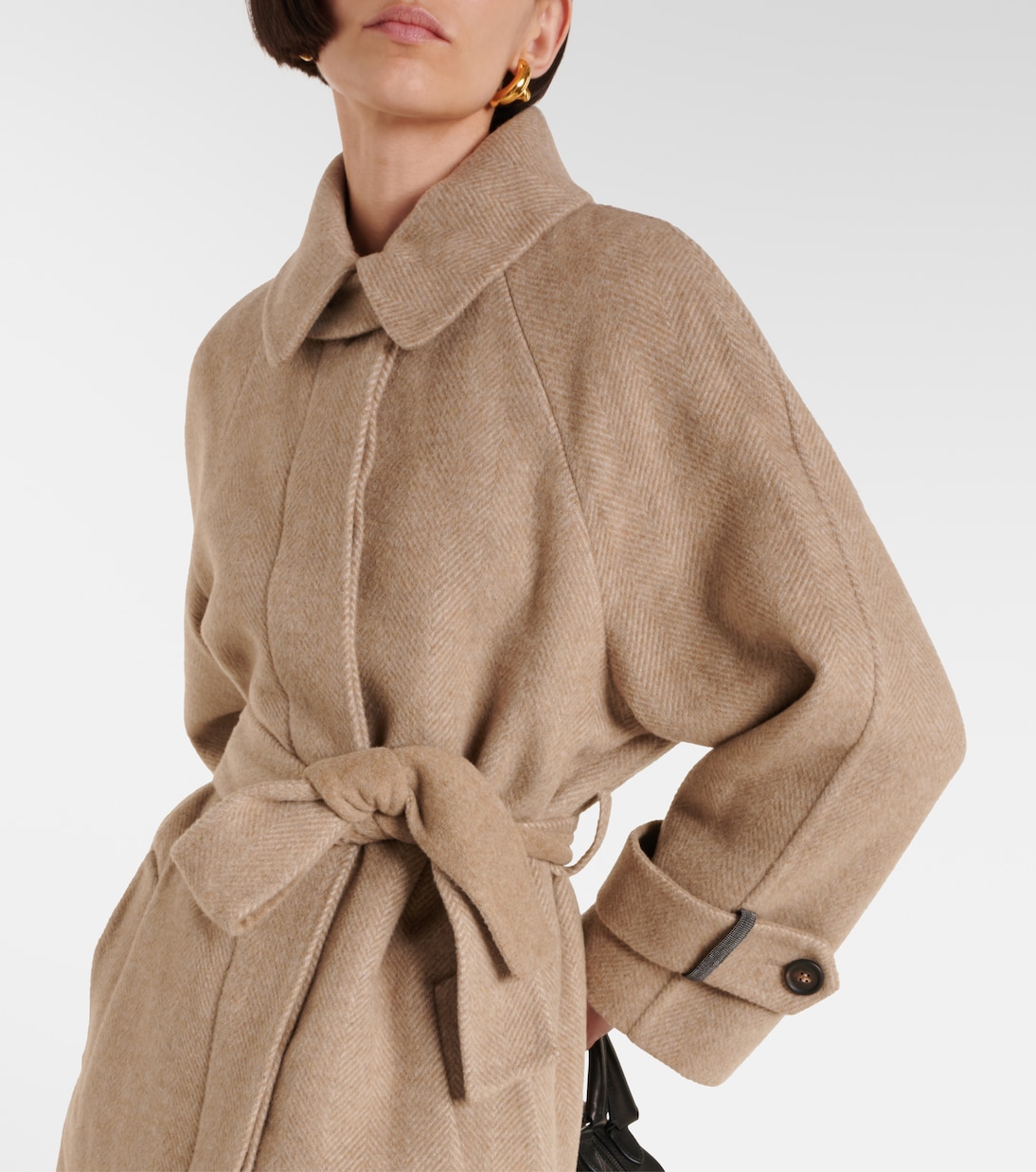 Soprabito in lana e cashmere | Brunello Cucinelli