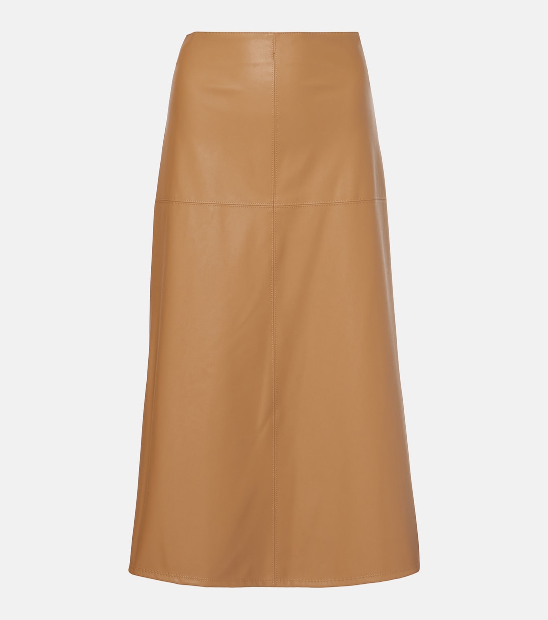 Leisure Scilli coated jersey midi skirt | Max Mara