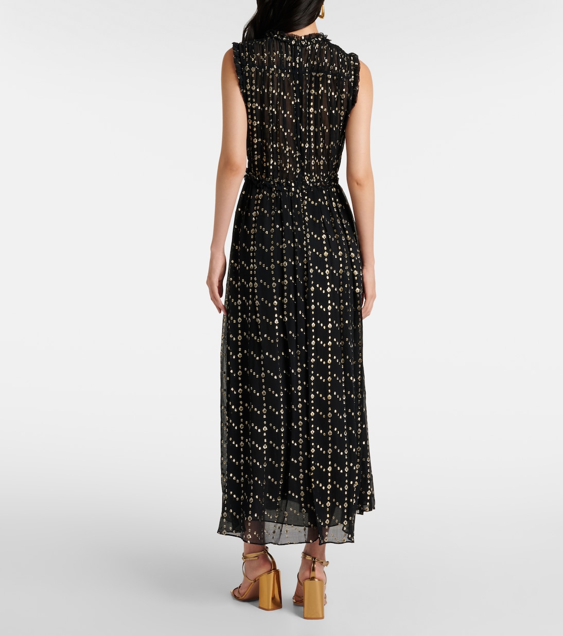 Abito midi Kasia in misto seta | Ulla Johnson