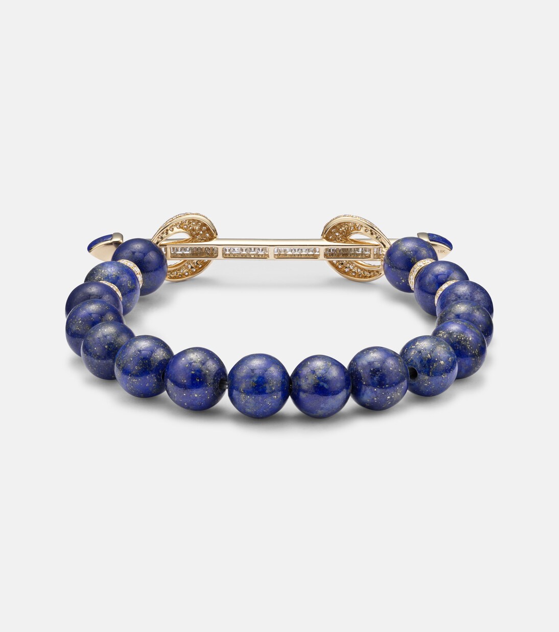 Bracciale ANANYA Chakra in oro 18kt con pietre preziose per giovani alla moda