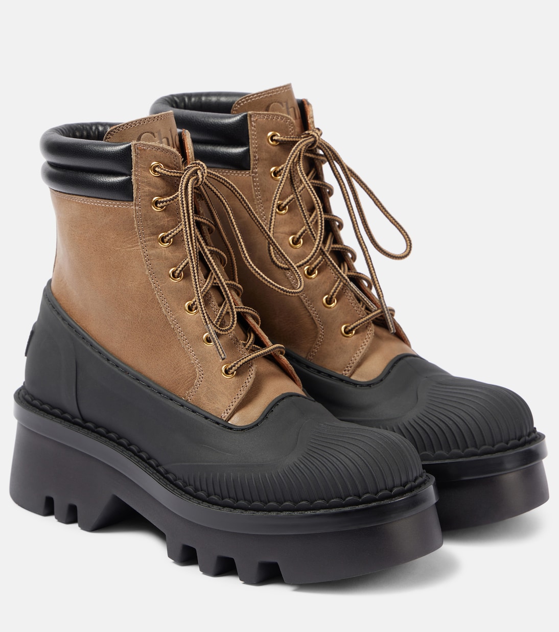 Schnürstiefel Phoenix aus Leder | Chloé