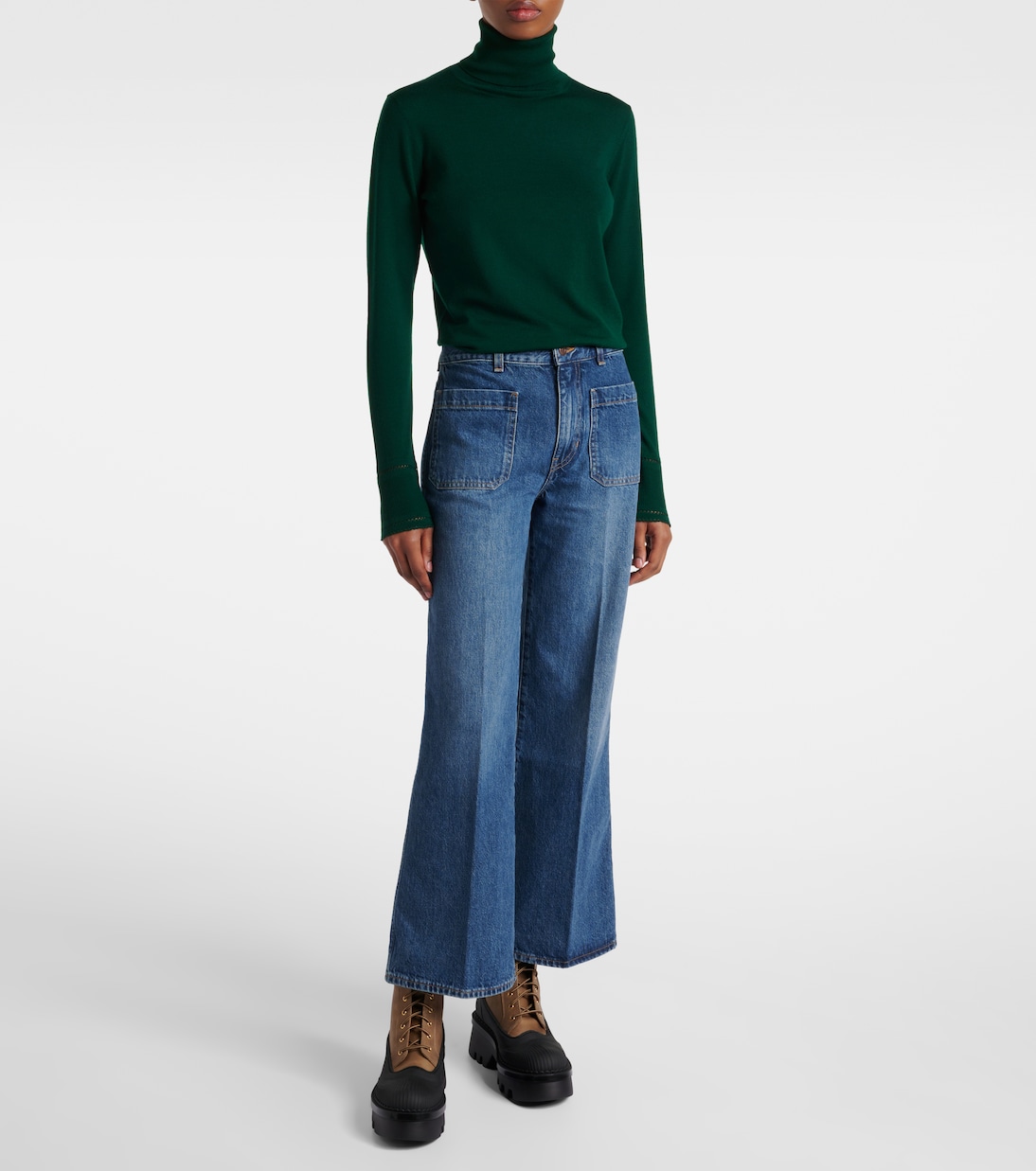 Schnürstiefel Phoenix aus Leder | Chloé