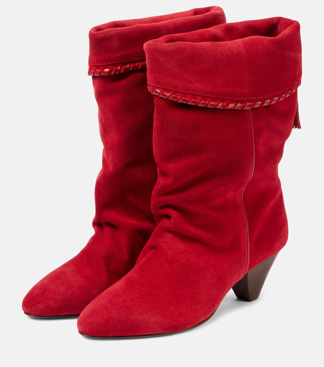 Bottines santiags Dalby en daim | Isabel Marant