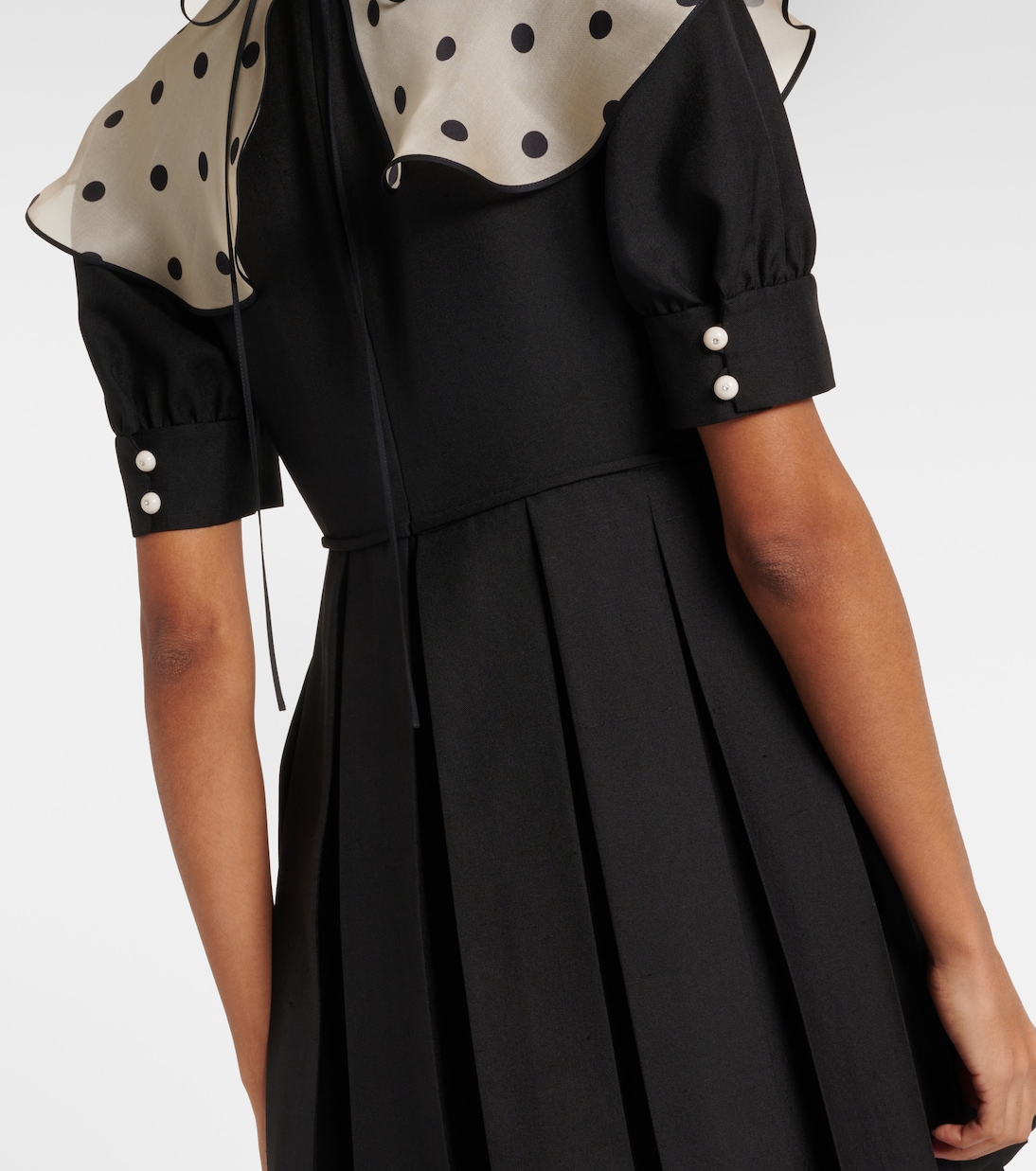 Robe en soie à pois | Valentino