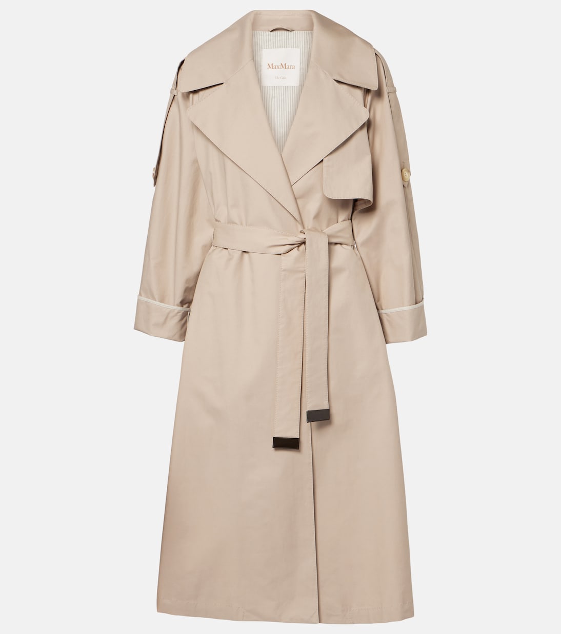 Trench oversize in twill | Max Mara