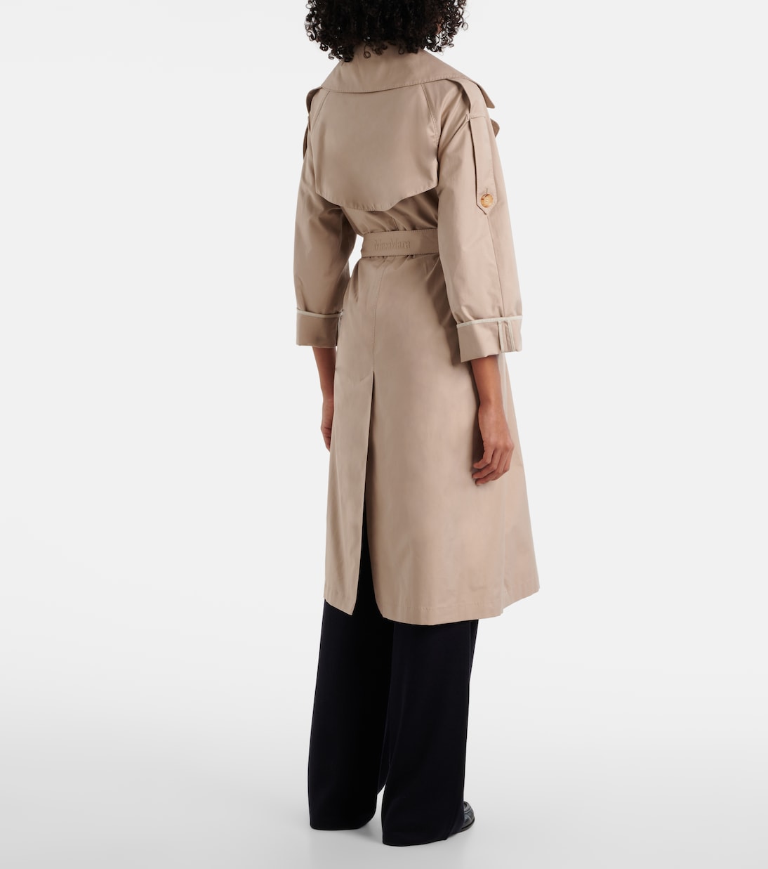 Trench oversize in twill | Max Mara