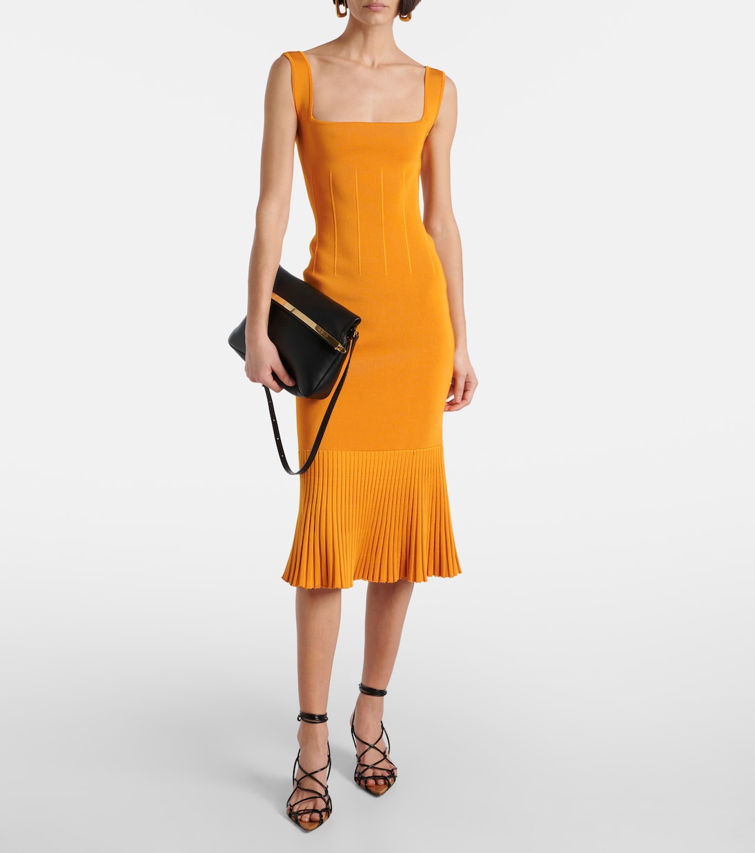 Abito midi Atalanta in maglia | Galvan