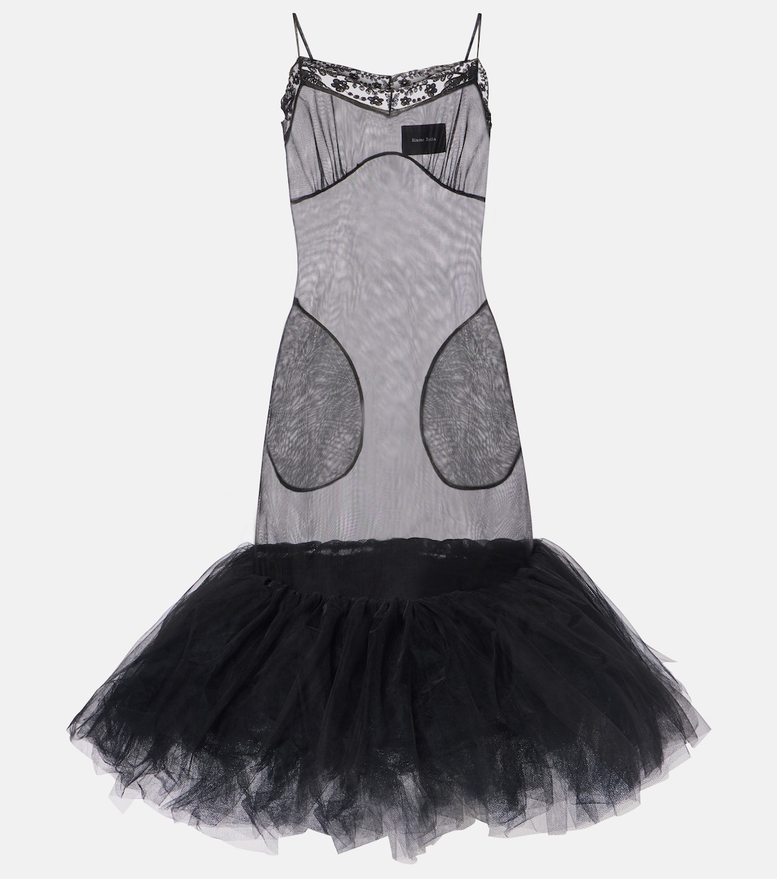 Abito sottoveste con tulle | Simone Rocha