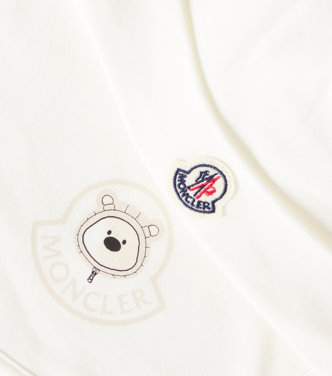 Baby - Cappello e bavaglino in cotone | Moncler Enfant