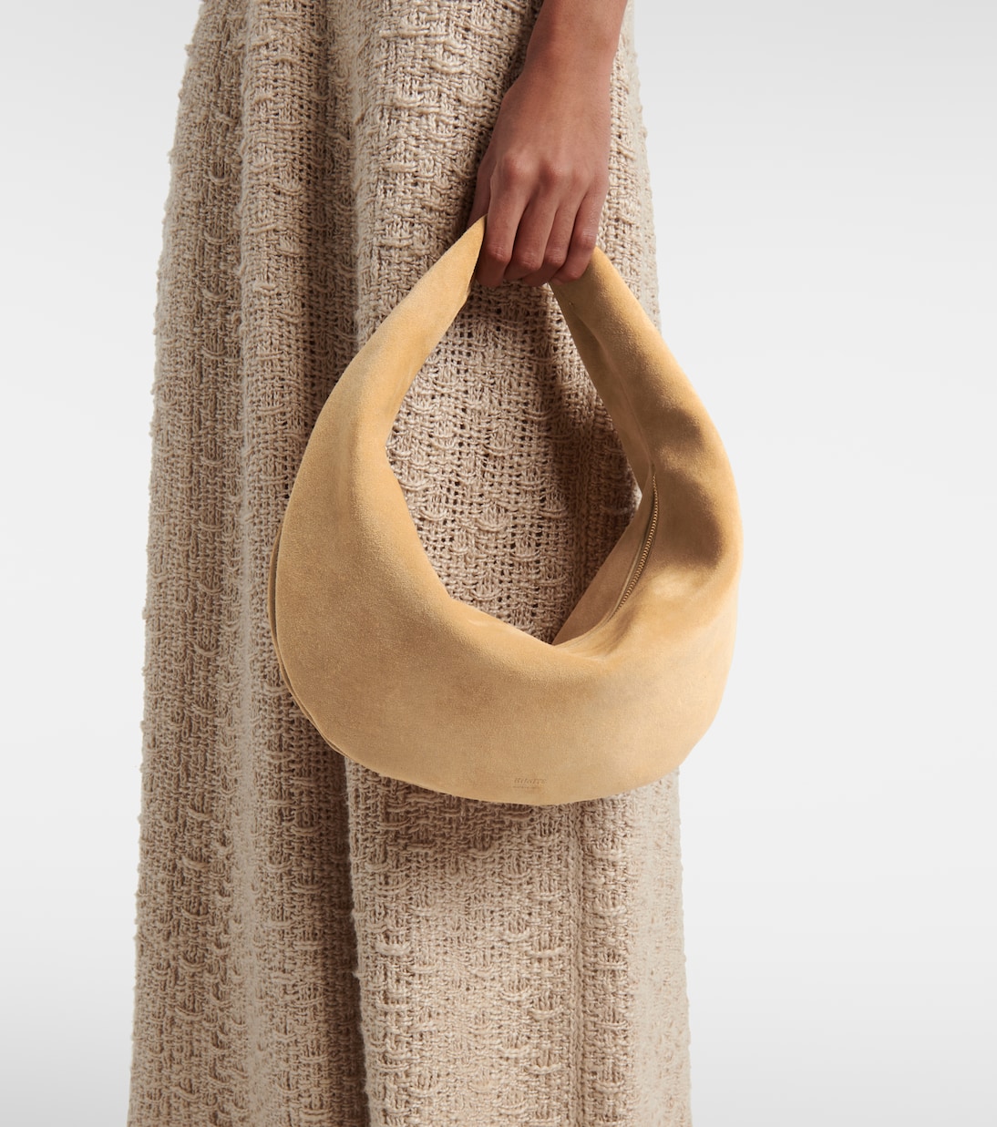 Sac Olivia Medium en daim | Khaite